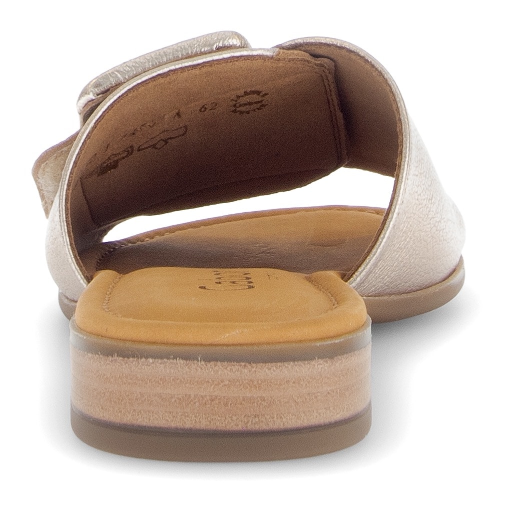 Gabor Pantolette »RHODOS«, Blockabsatz, Sommerschuh, Komfortschuh in Weite G (= weit)