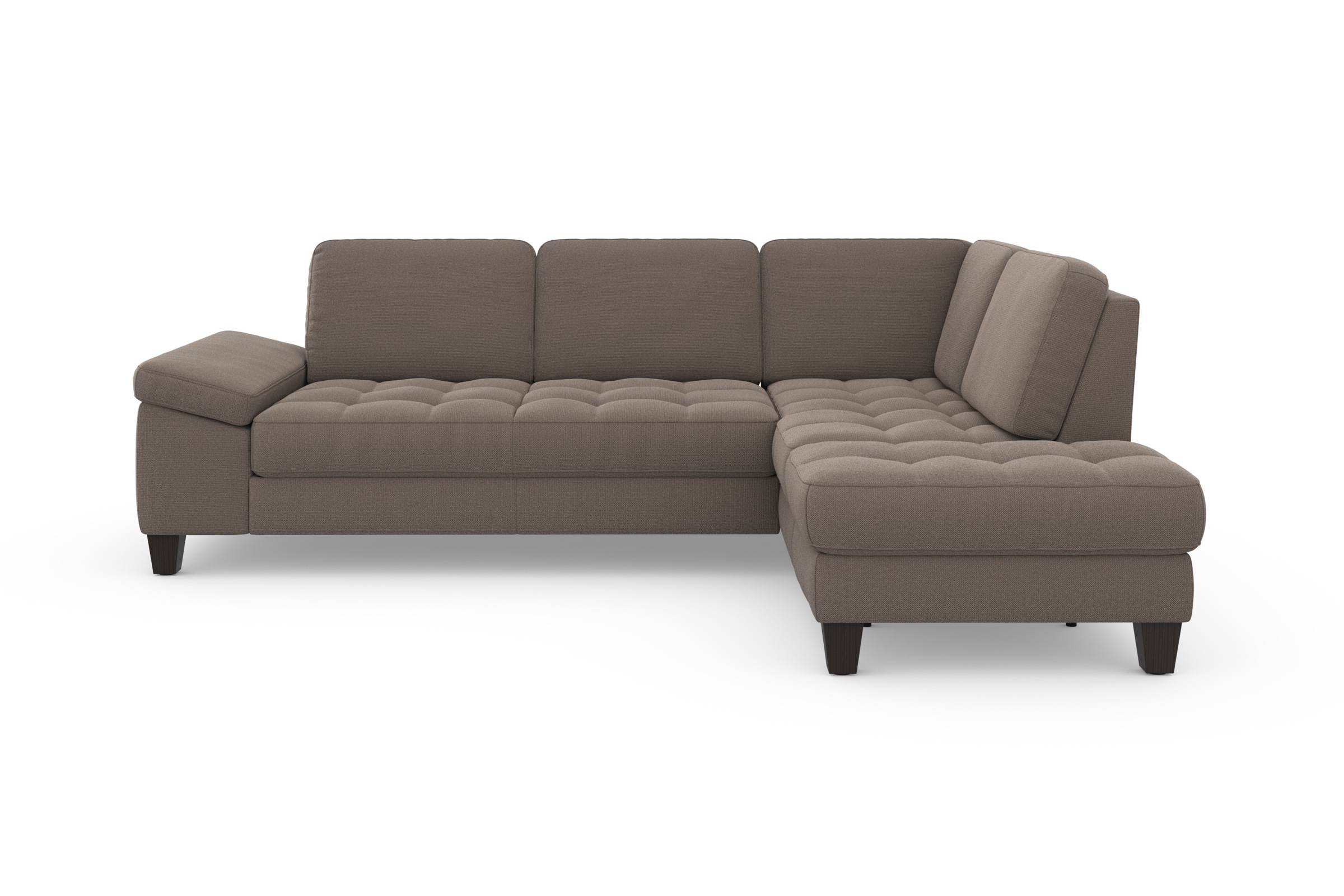 sit&more Ecksofa »Westham L-Form«, mit Ottomane, mit oder ohne Bettfunktion, Bettkasten, Verstellung