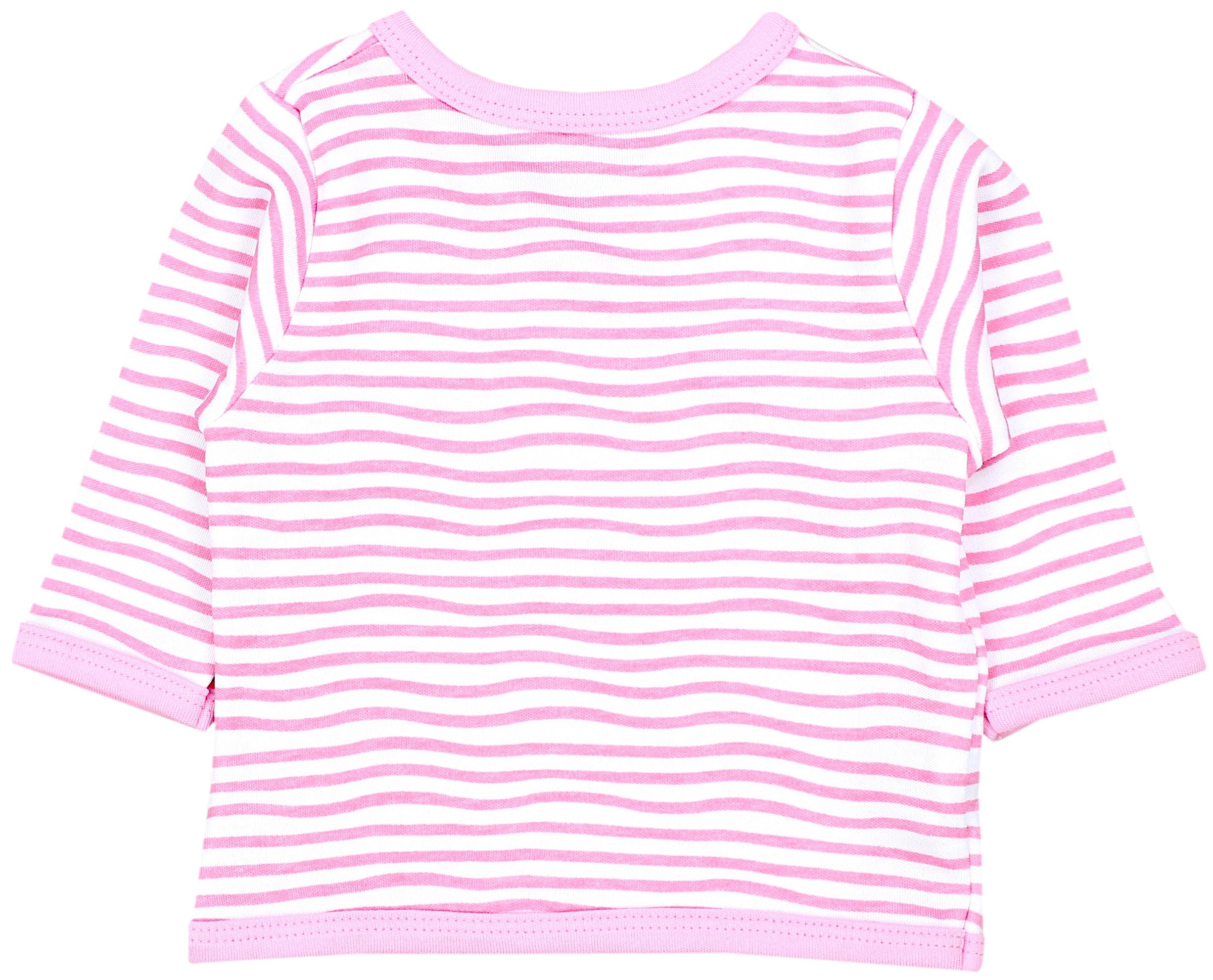 TupTam Wickelshirt »Wickelshirt Baby Langarm Wickelshirt 5er Set«