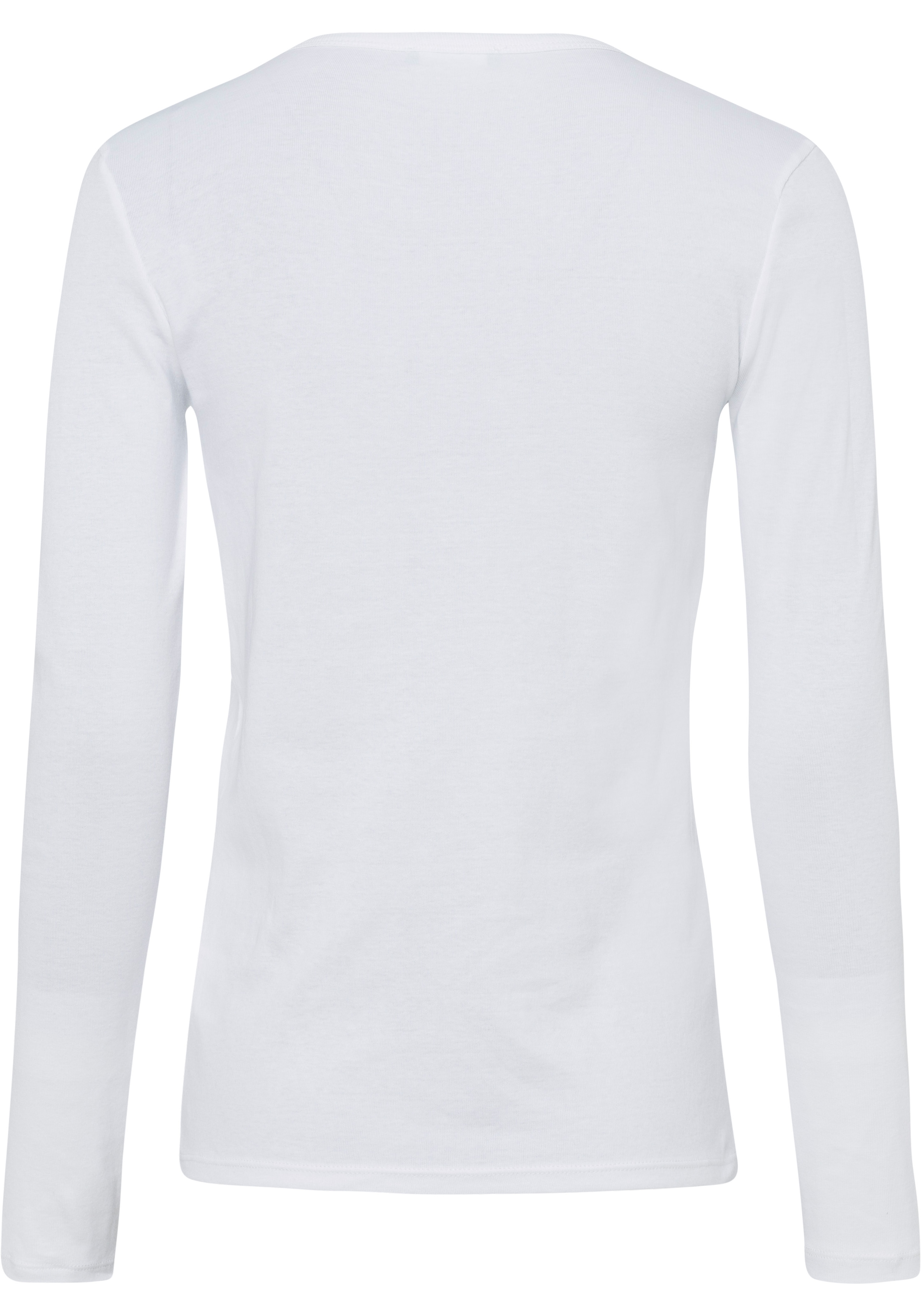 United Colors bestellen Langarmshirt, Basic-Look online Benetton bei OTTO im of