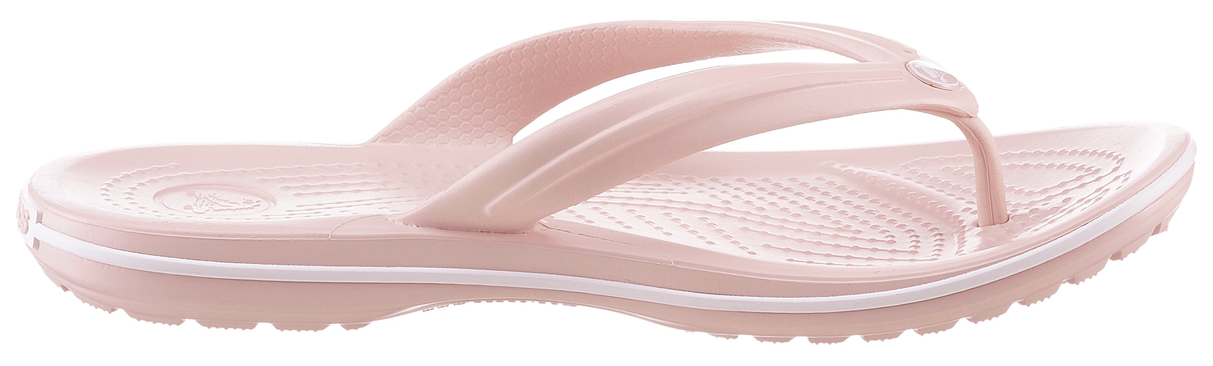 Crocs Zehentrenner »Crocband™ Flip«, Badeschuh, Sommerschuh, Sandale mit Fußbett