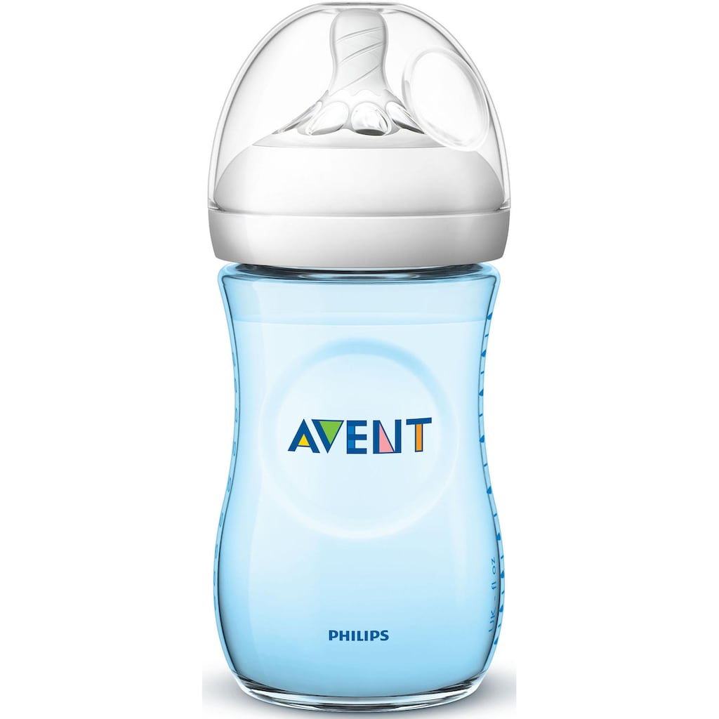 Philips AVENT Babyflasche »Natural Flasche SCF035/27«, (5 tlg., 2er-Pack)