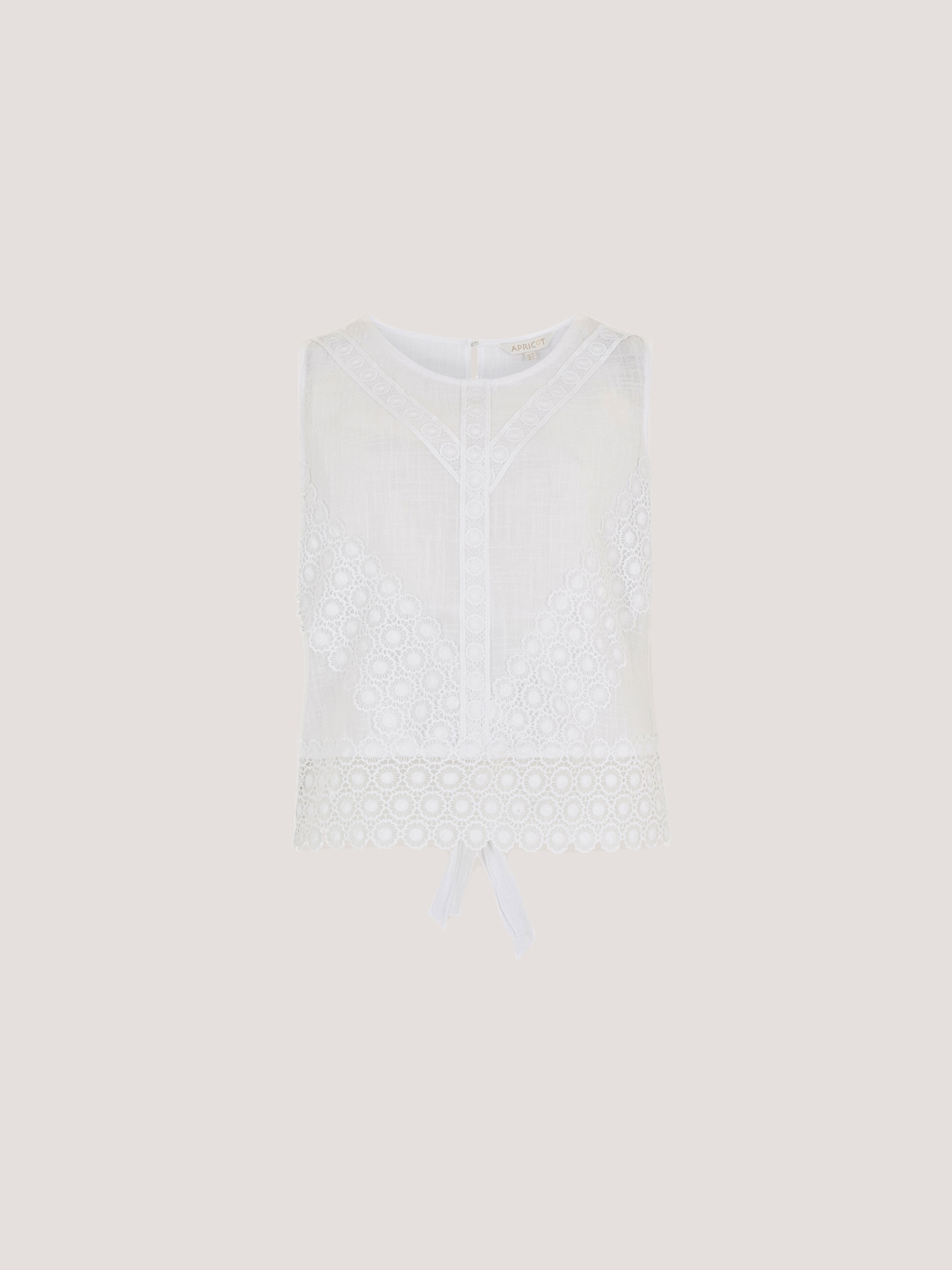 Apricot Klassische Bluse »Bluse« mit Schleife am Rücken