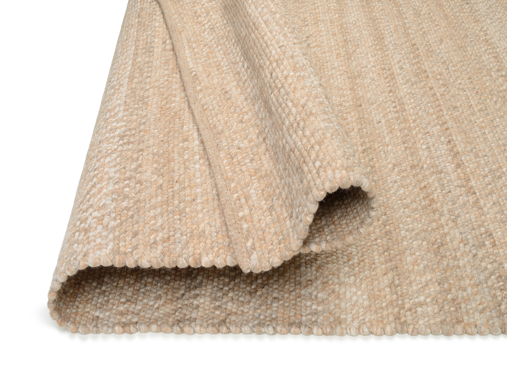 OCI DIE TEPPICHMARKE Teppich »FAVORIT«, rund, 12 mm Höhe, Handweb-Teppich aus Indien, handgewebt, hochwertig verarbeitet