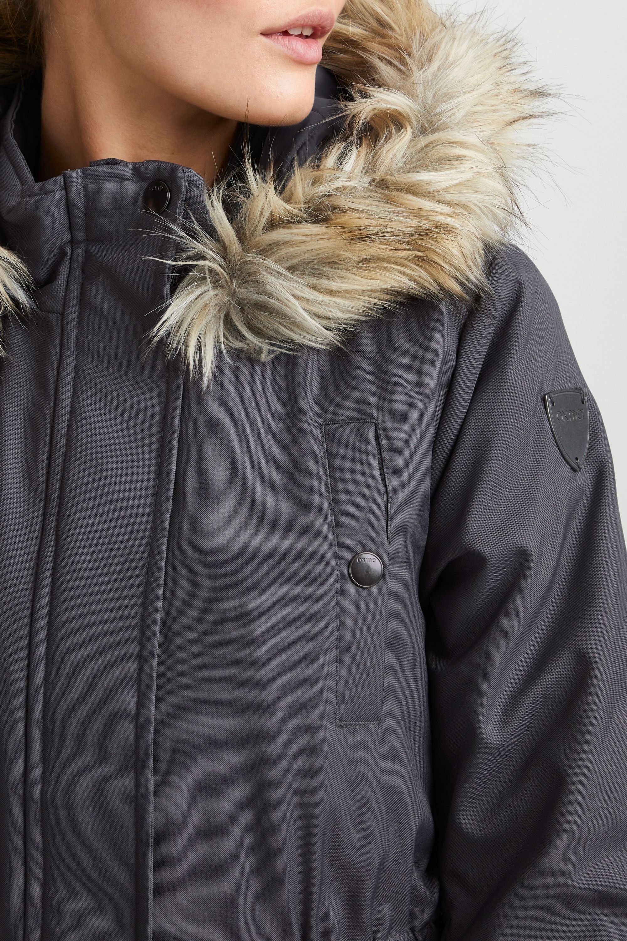 OXMO Winterjacke »Winterjacke OXMaribel«, mit Kapuze