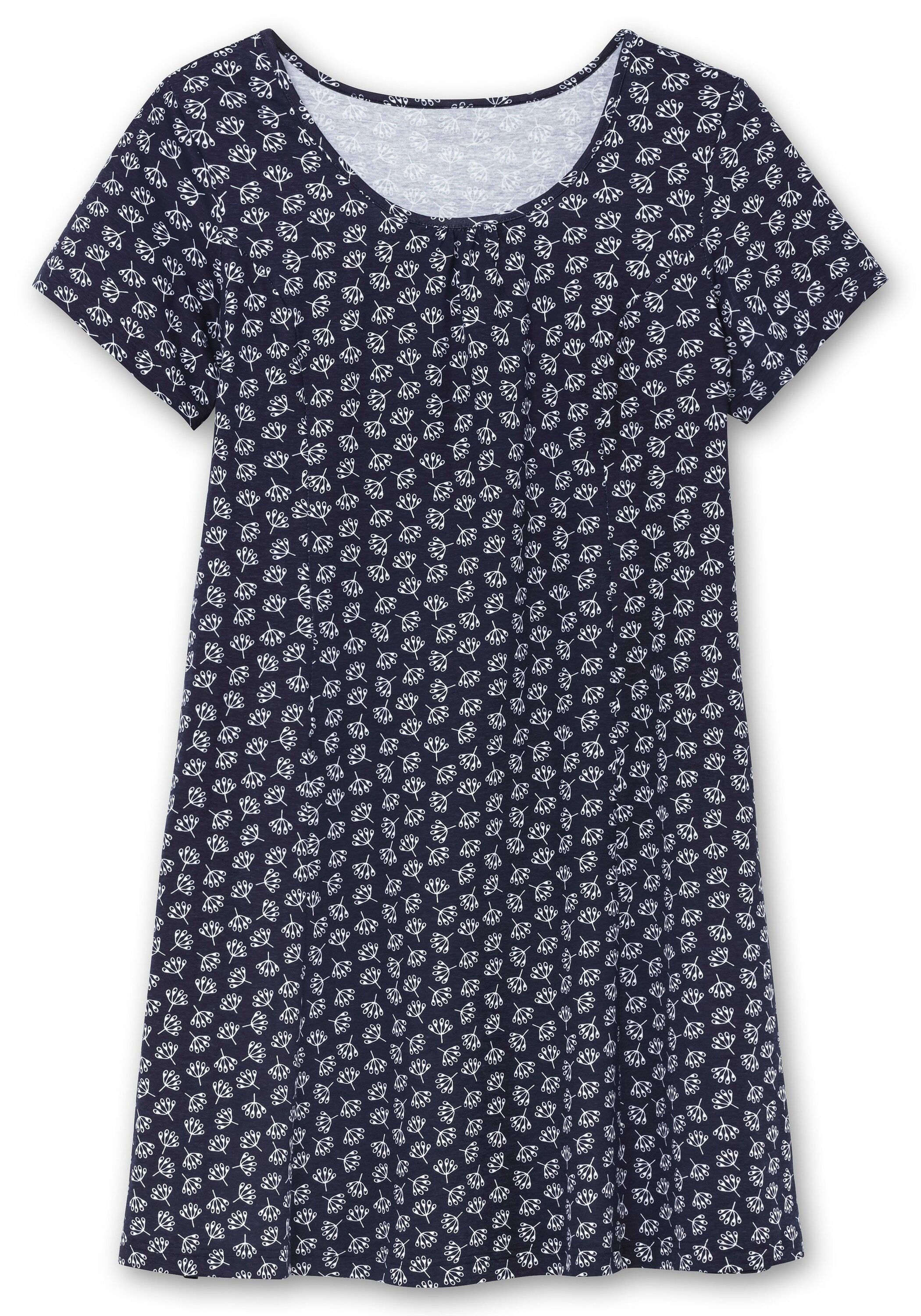 Sheego Jerseykleid »Jerseykleid mit schwingendem Rockteil«
