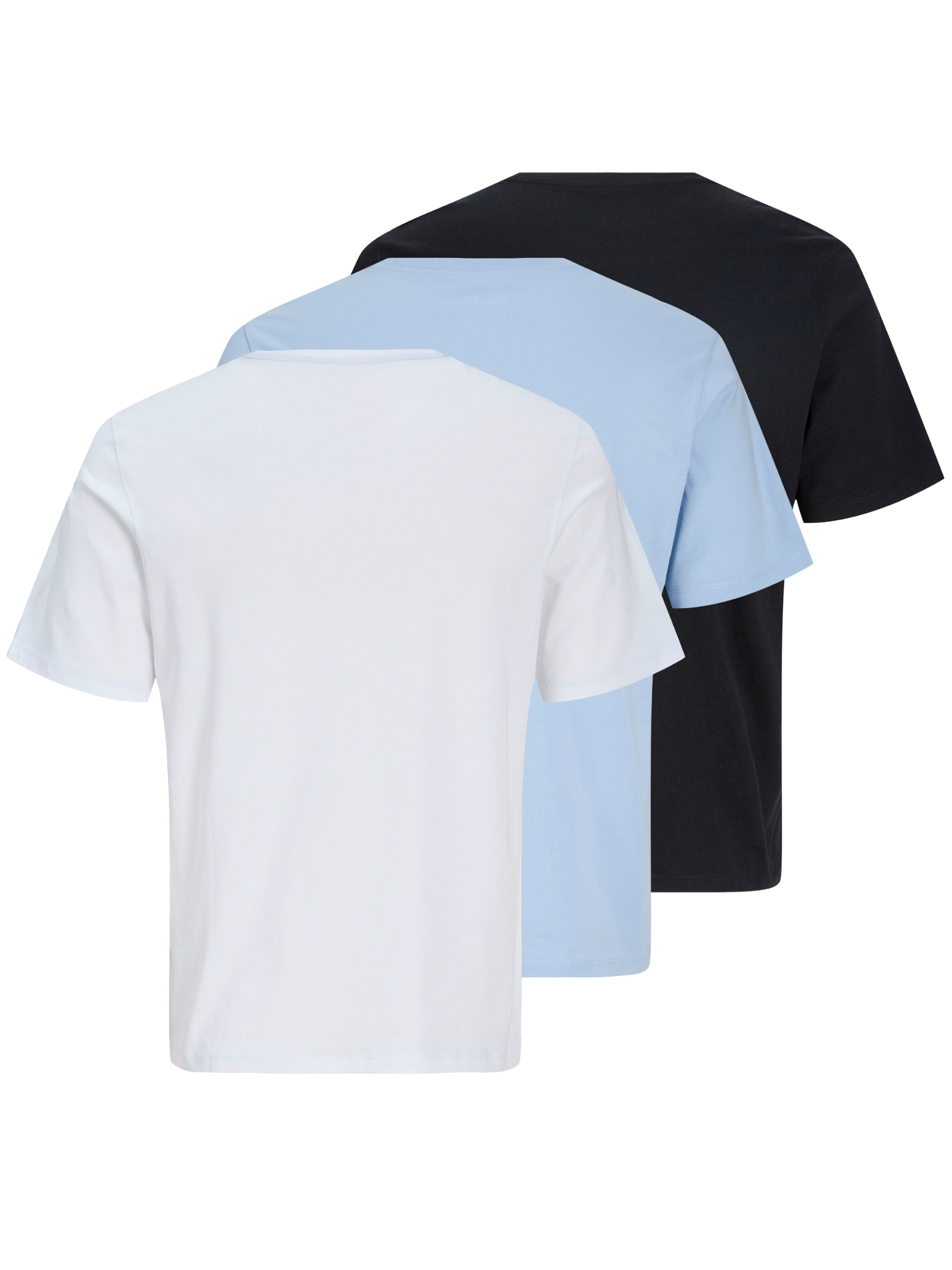 Jack & Jones Rundhalsshirt »JPRBLATOMMY SS TEE FST 3PK MP« Packung, 3