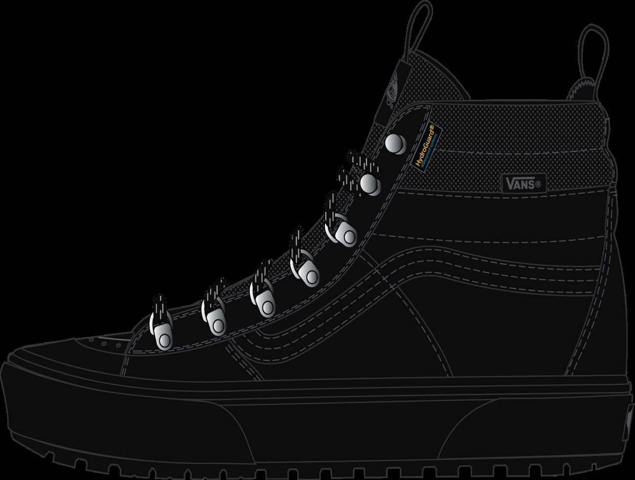 Vans Sneakerboots »MTE Sk8-Hi DR Waterproof«, unisex