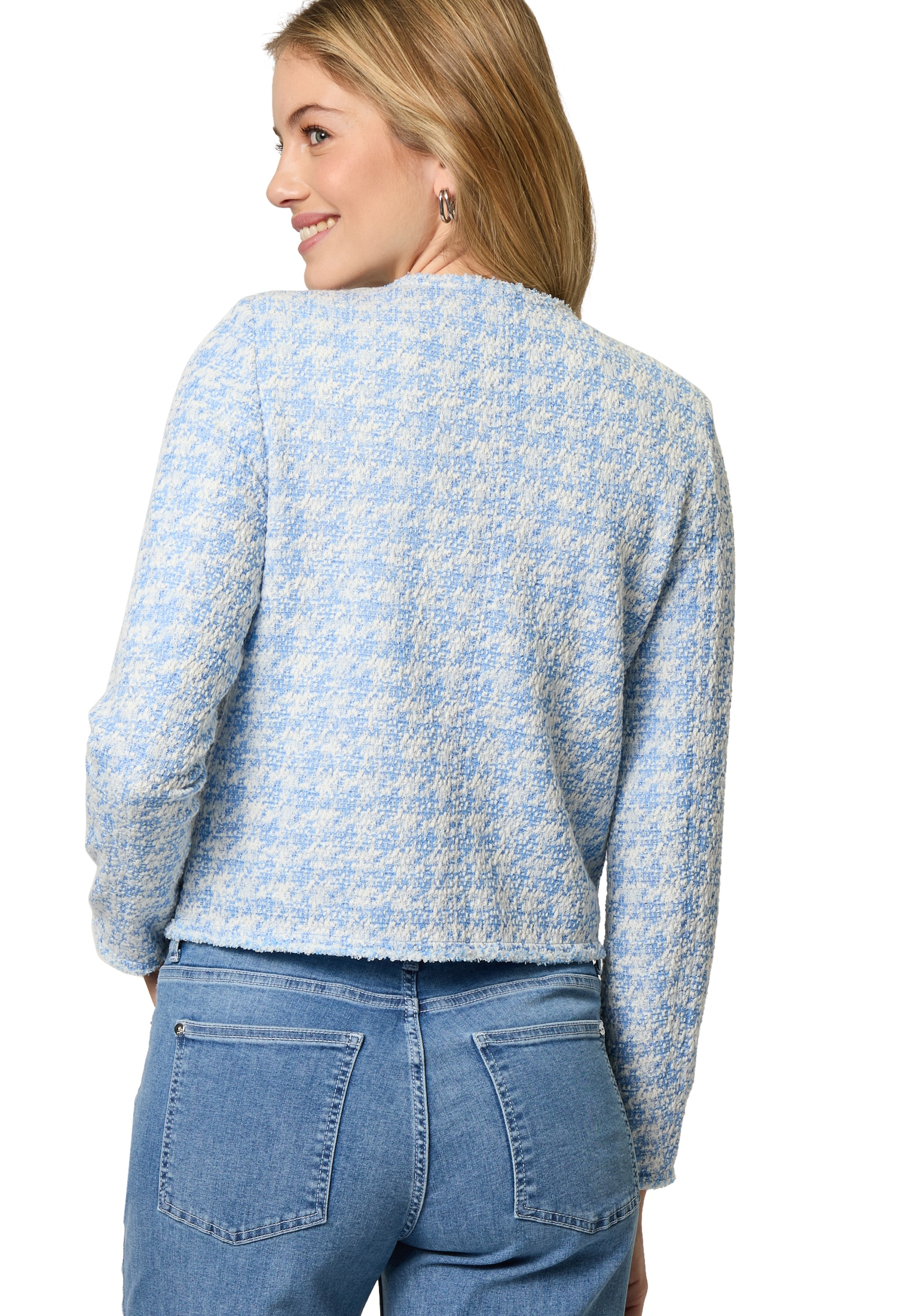 Zero Jackenblazer »Blazer mit Taschenklappen«