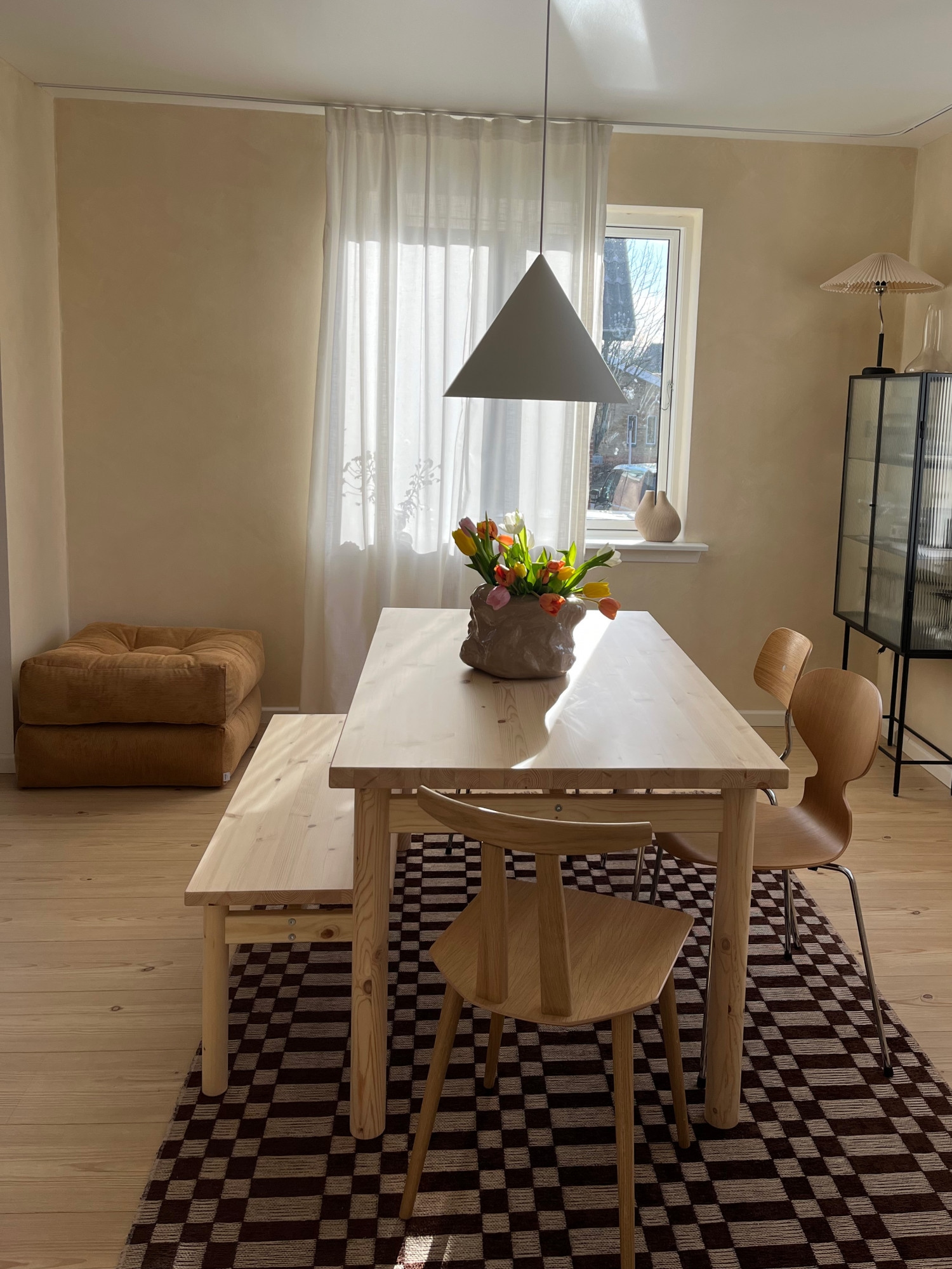 Karup Design Esstisch »PACE DINING TABLE«, aus FSC®-zertifiziertem Kiefernholz, Größe 150 x 75 cm.
