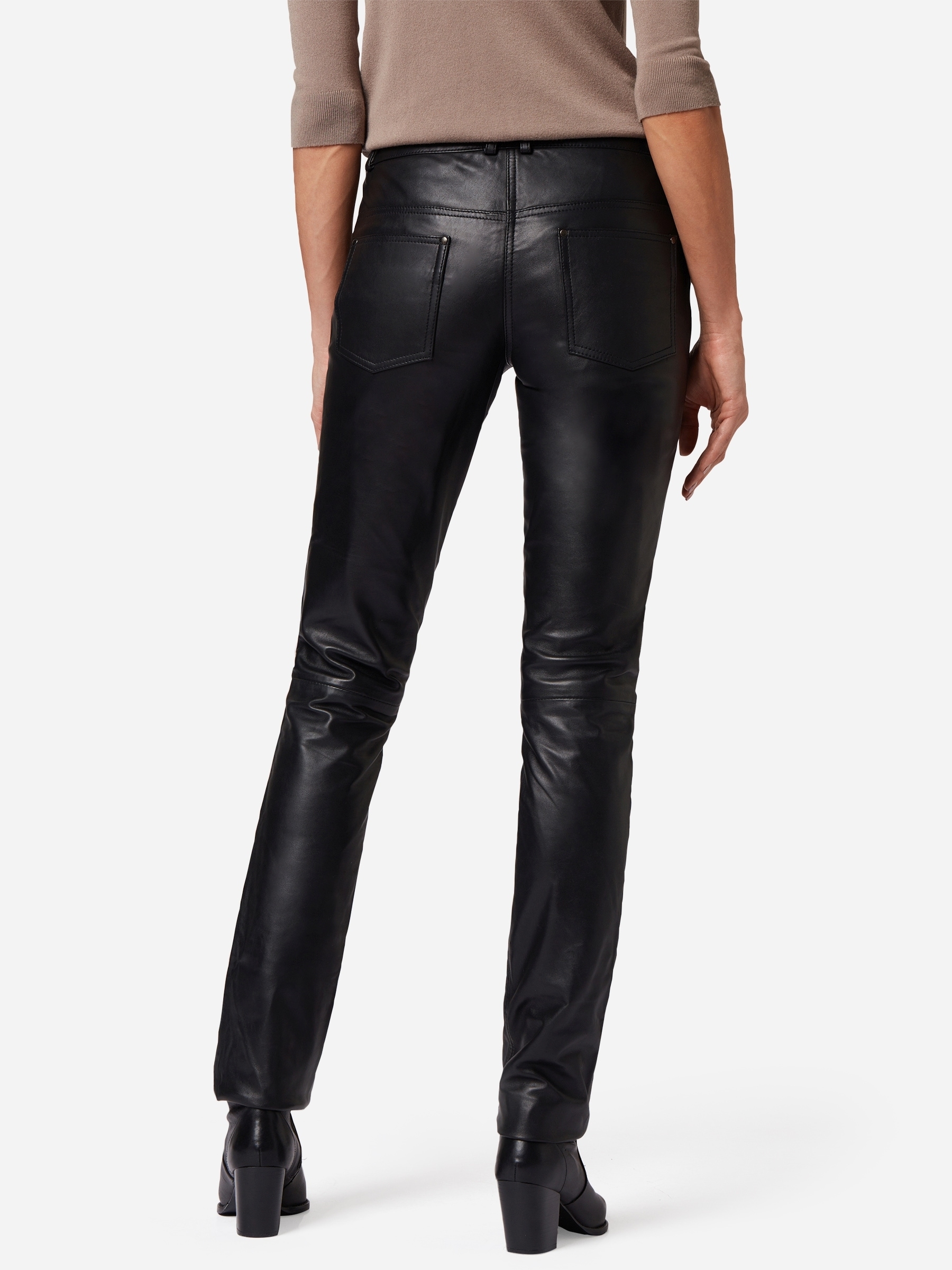 RICANO 5-Pocket-Hose »Lederhose Dorin«  Handgefertigt aus echtem Leder