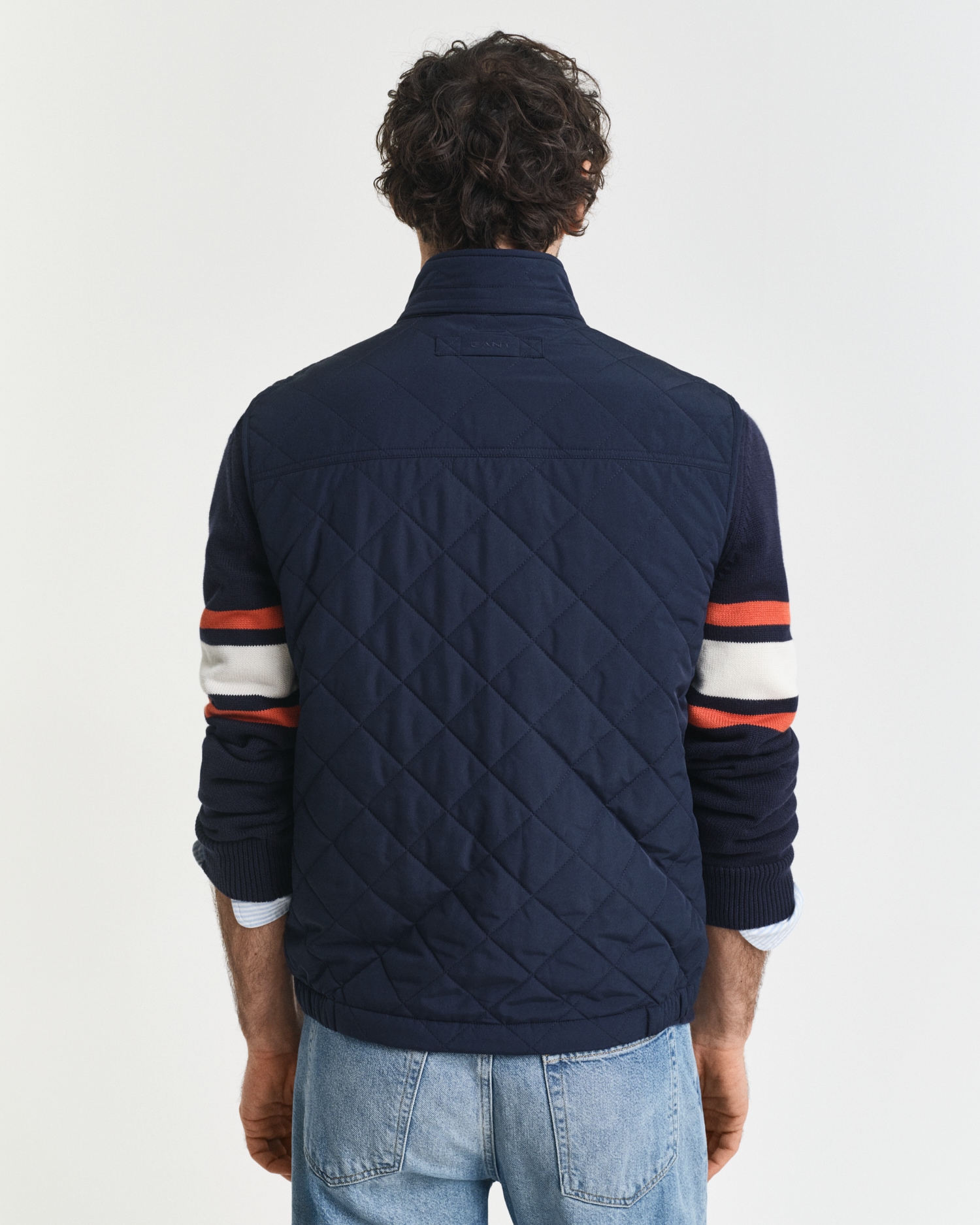 Gant Steppweste »QUILTED WINDCHEATER VEST« mit Wattierung aus recyceltem Polyester