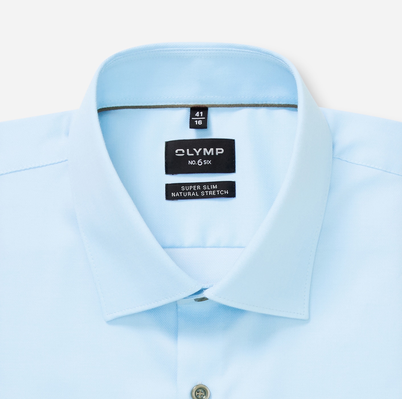 OLYMP Langarmhemd »No 6« Businesshemd, super slim fit, New York Kentkragen
