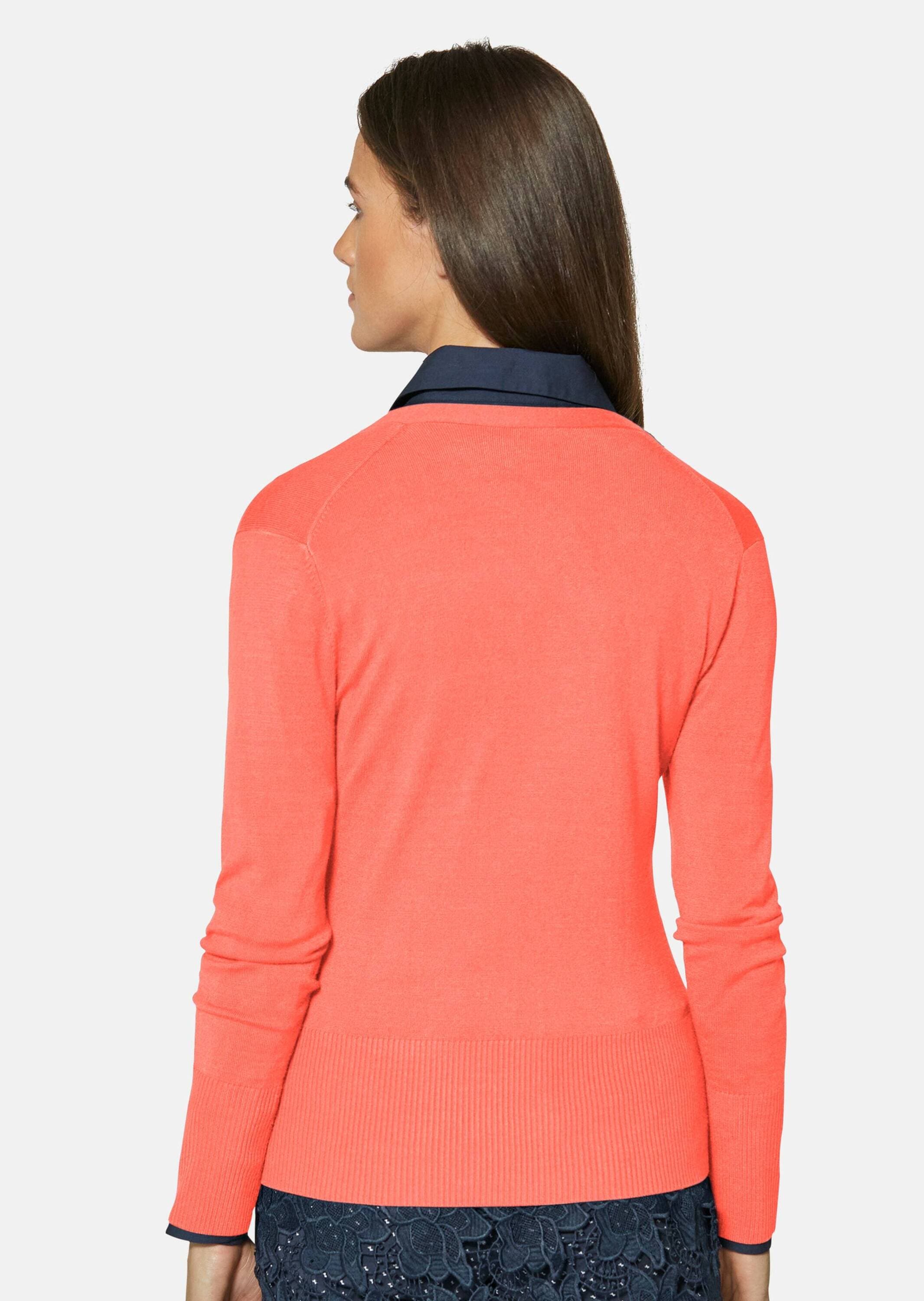 MADELEINE Strickjacke »Strickjacke Eleganter Viskose-Cardigan mit Knopfleiste«