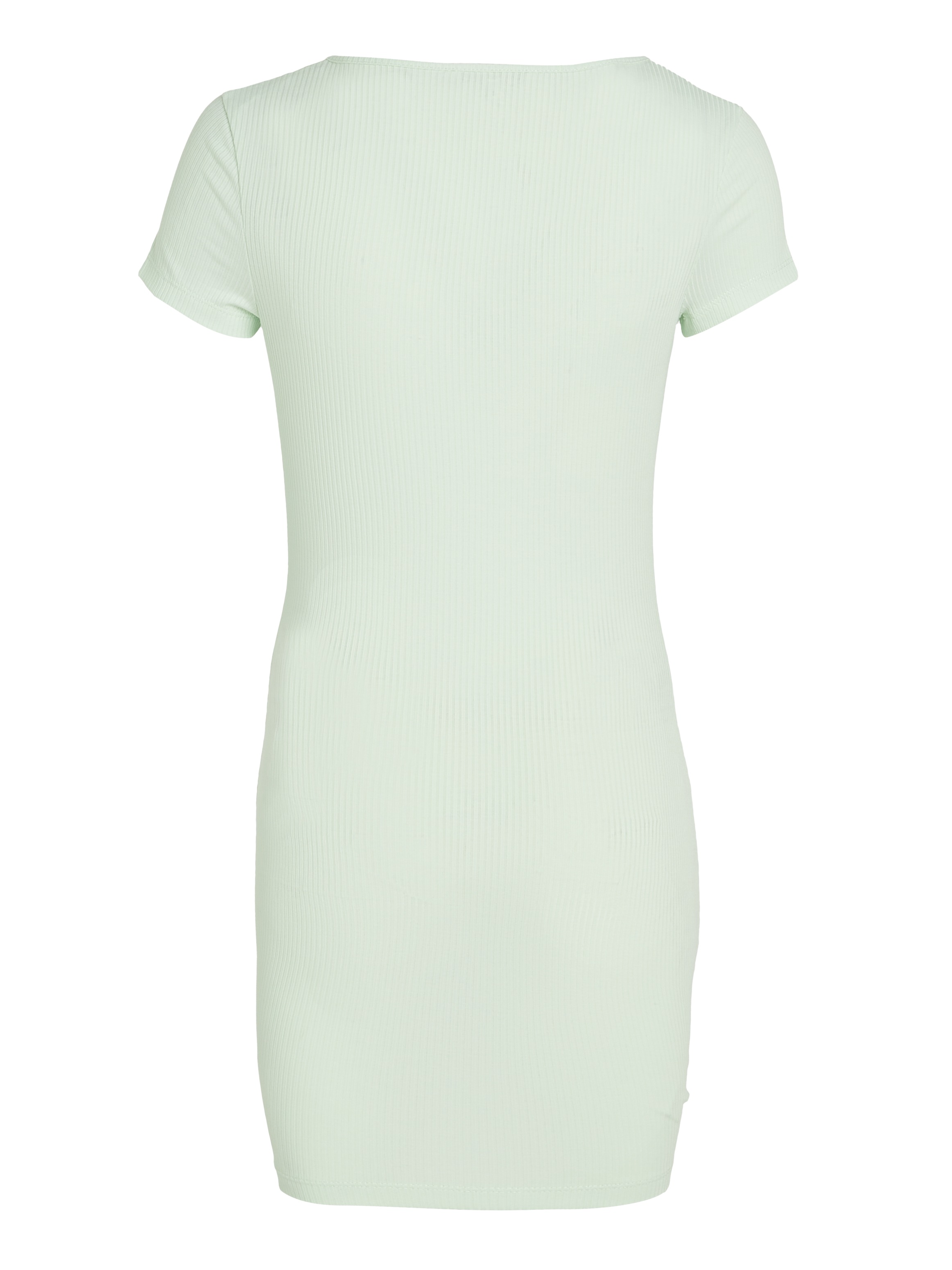 Tommy Jeans Jerseykleid »TJW TIE GATHERING RIB DRESS«, mit Tommy Jeans Markenlabel