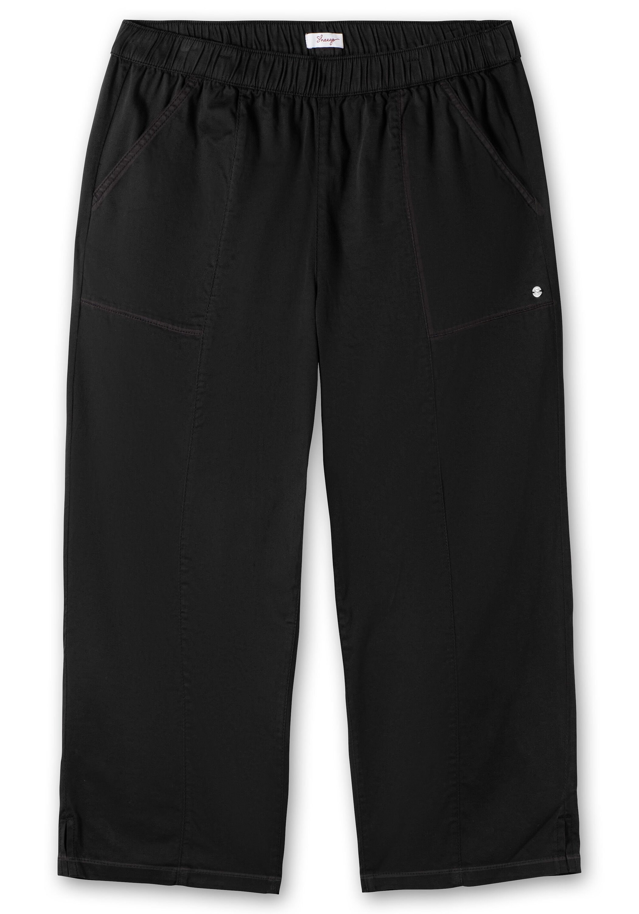 Sheego Schlupfhose »Weite 7/8-Hose in 7/8-Länge mit Gummizugbund«