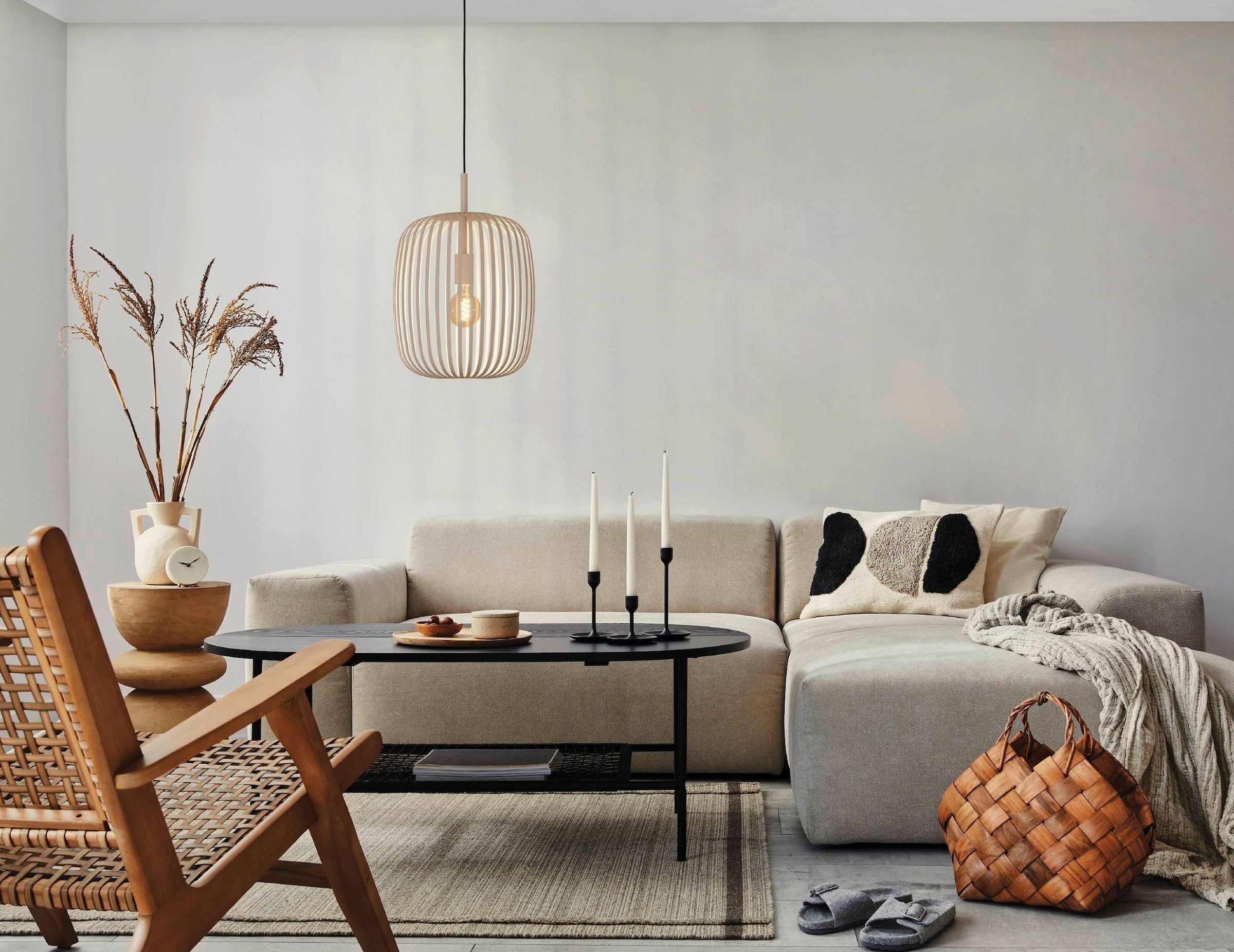 EGLO Pendelleuchte »Hängeleuchte ROMAZZINA, exkl. E27, Stahl, Pendellampe« E27 Esszimmerlampe, 110x32,5 cm (HxD), 1-flammig, modern, minimalistisch,