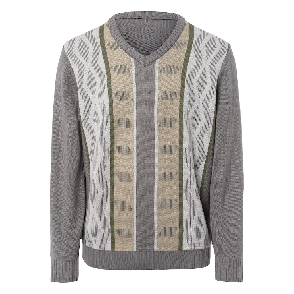 Classic V-Ausschnitt-Pullover »Pullover«