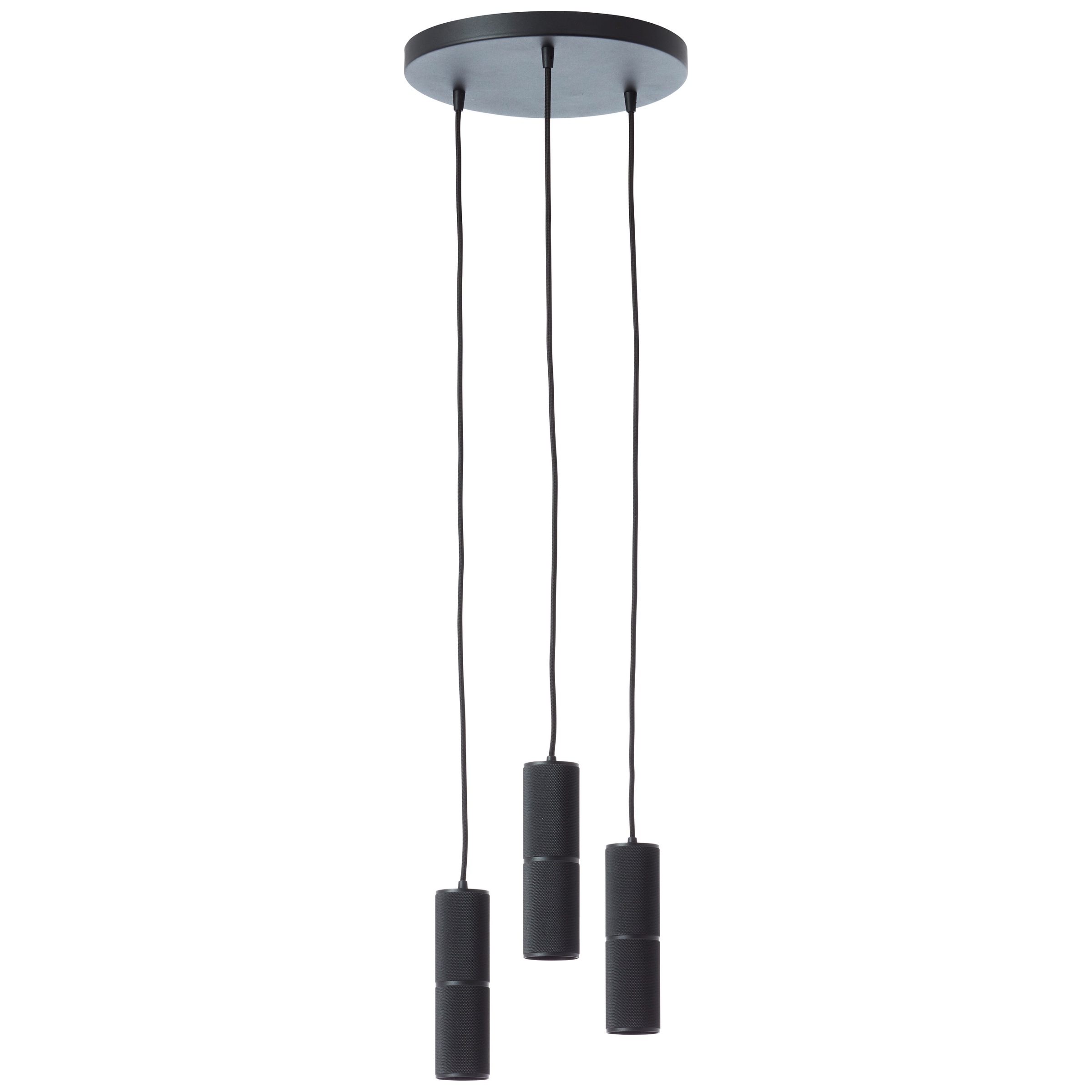 Brilliant Pendelleuchte »Marty«, 3 flammig, Leuchtmittel GU10 | LED wechselbar, LED-Pendellampe, D: 30 cm, 3x 350 lm, 3000 K, Aluminium