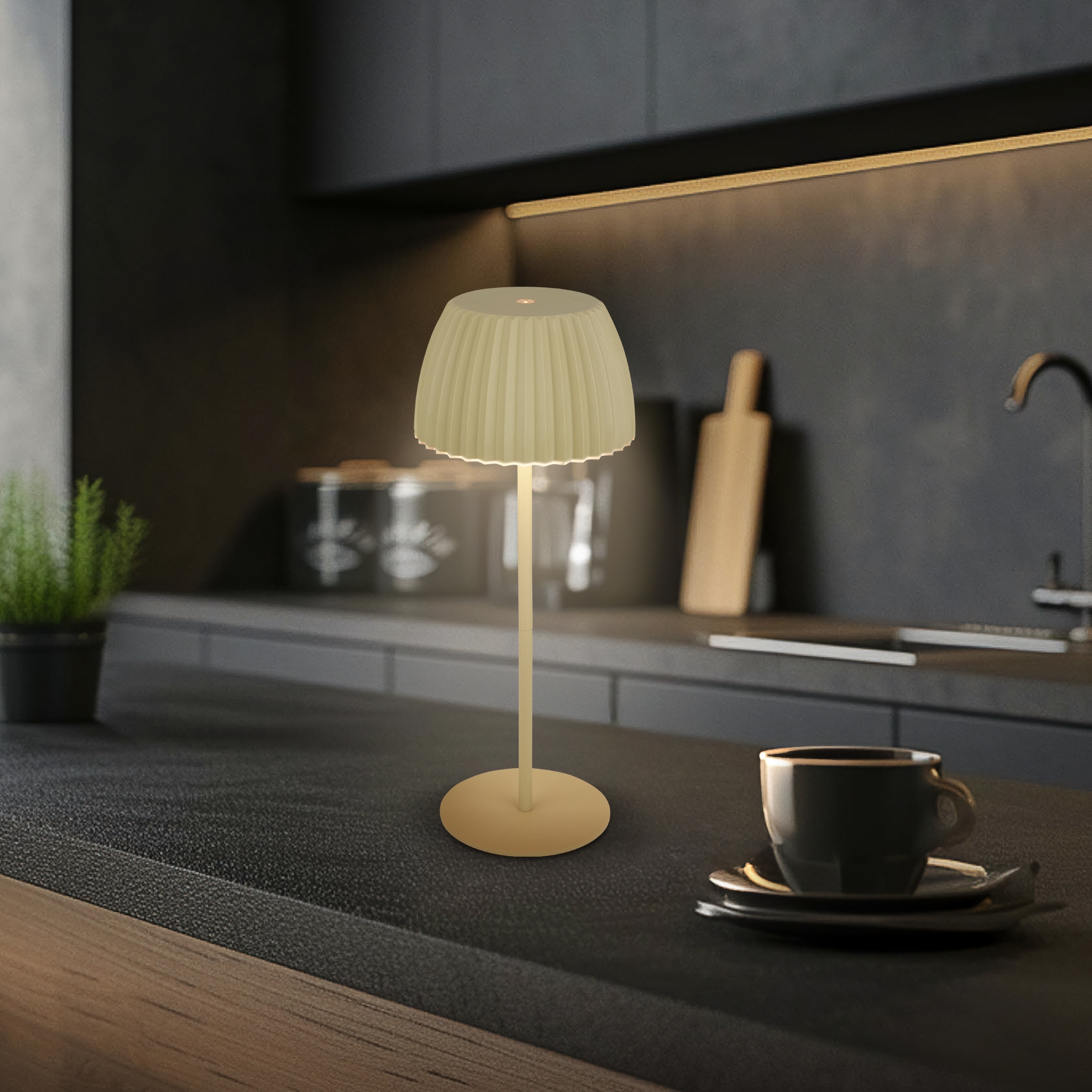 Briloner Leuchten LED Tischleuchte »Akku LED Tischleuchte« LED-Modul
