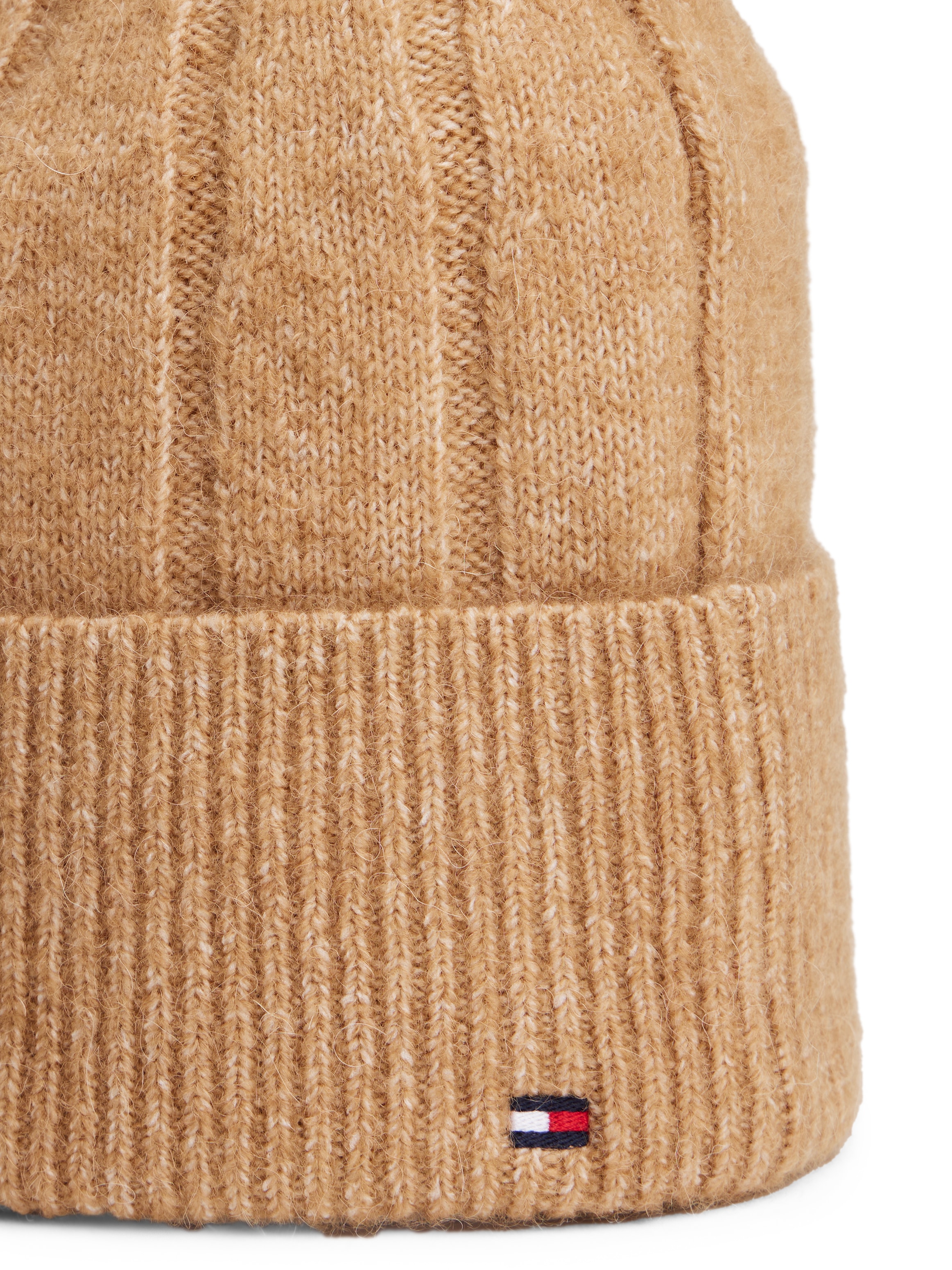 Tommy Hilfiger Beanie »FLAG FLUFFY BEANIE«, Regular fit