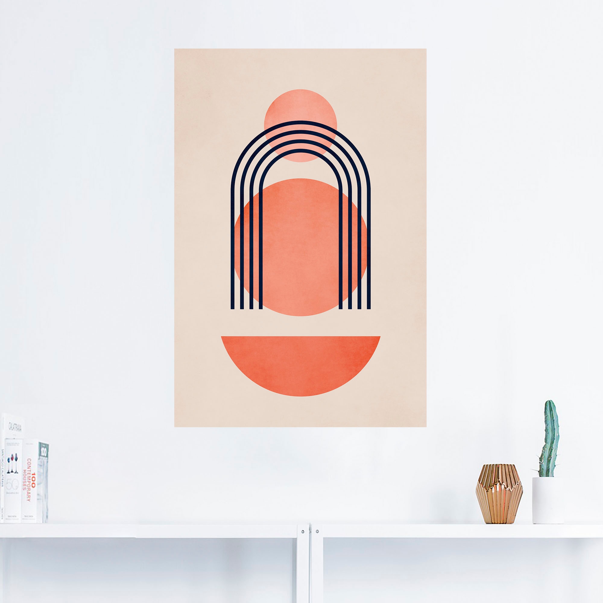 Artland Wandbild »Geometrica Nr. 7«, Muster, (1 St.), als Alubild, Leinwandbild, Poster, Wandaufkleber in verschied. Größen