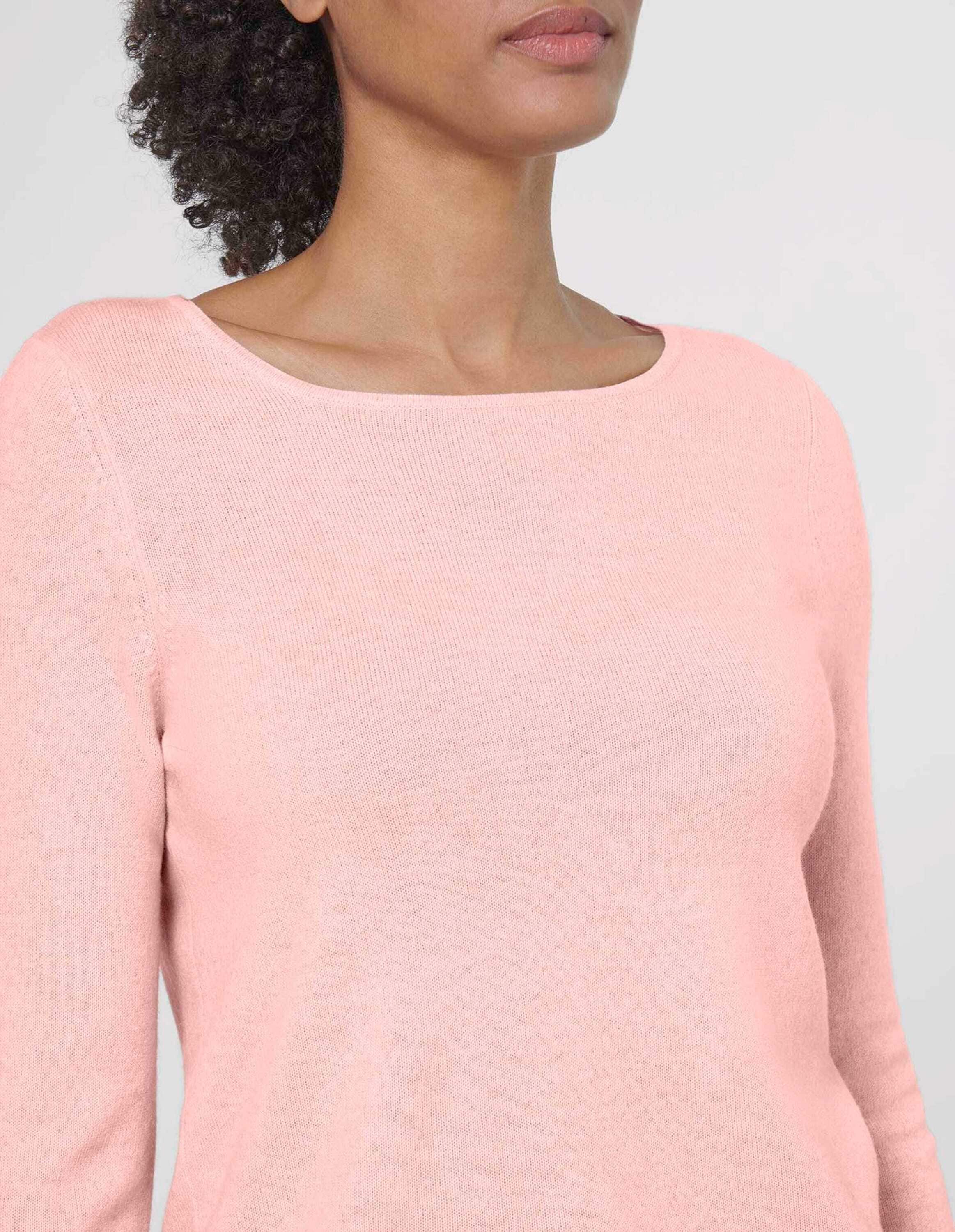 MADELEINE Longpullover »Pullover Kaschmirpullover mit U-Boot-Ausschnitt«