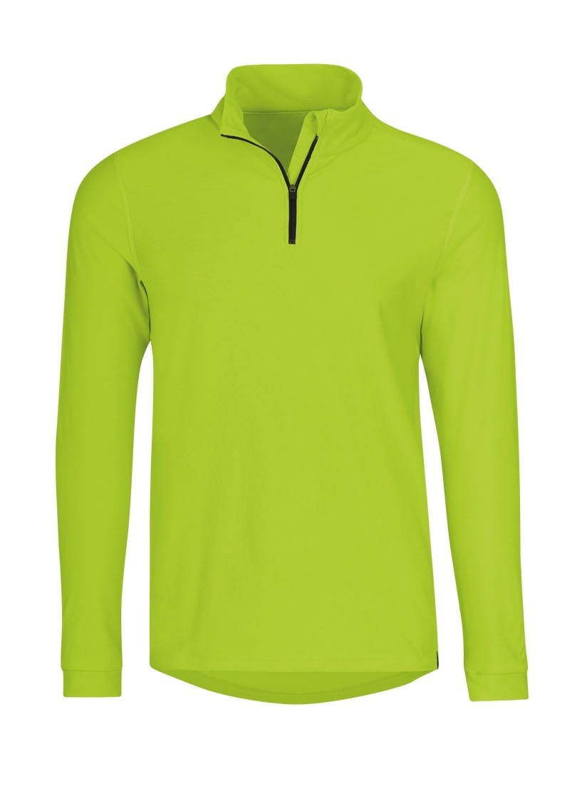 Trigema Sweatshirt »TRIGEMA Langärmeliges Sportshirt mit Reißverschluss«
