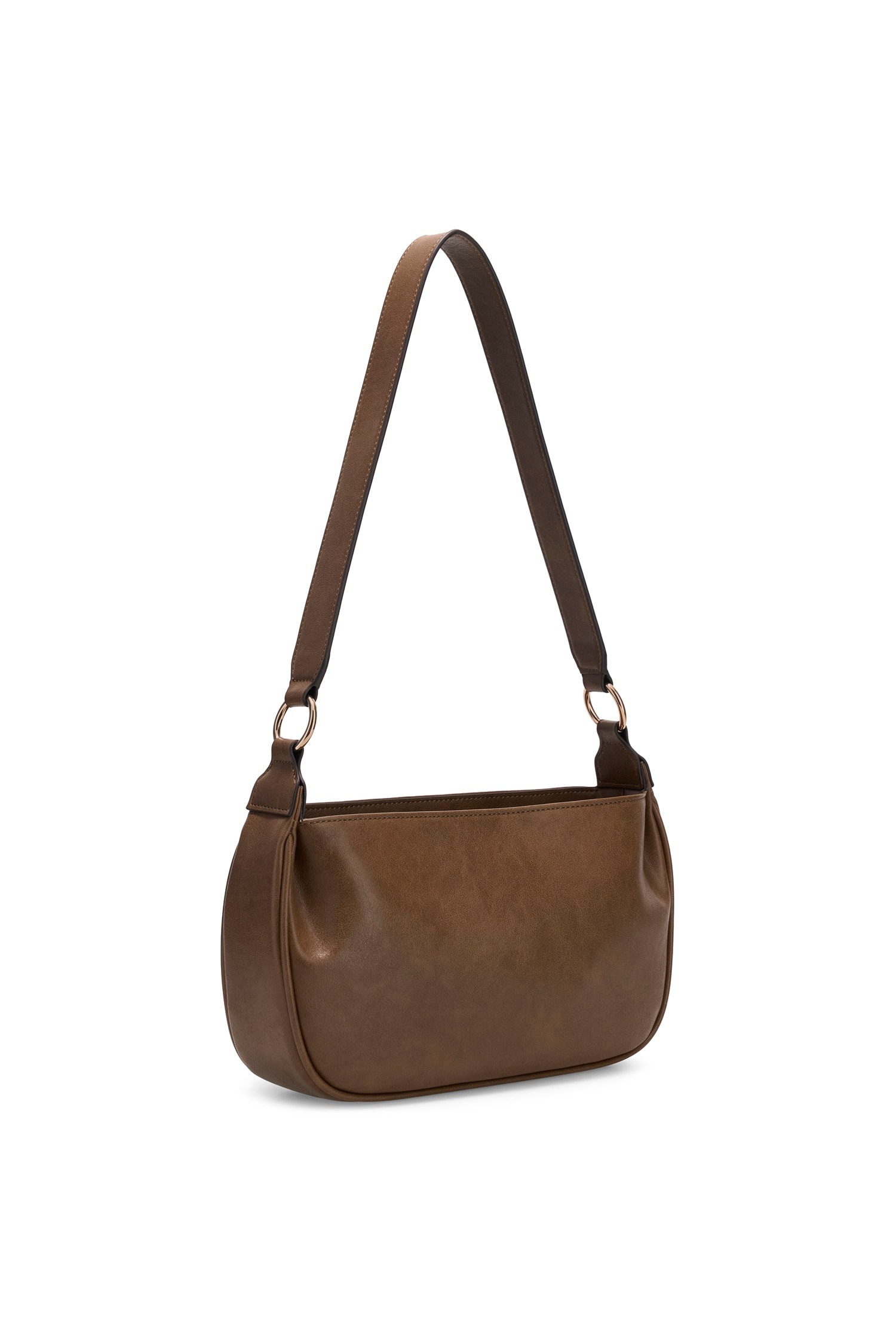 Guess Schultertasche »BRONNA SHOULDER BAG« Damen Handtasche, Umhängetasche, mit Reißverschluss-Frontfach
