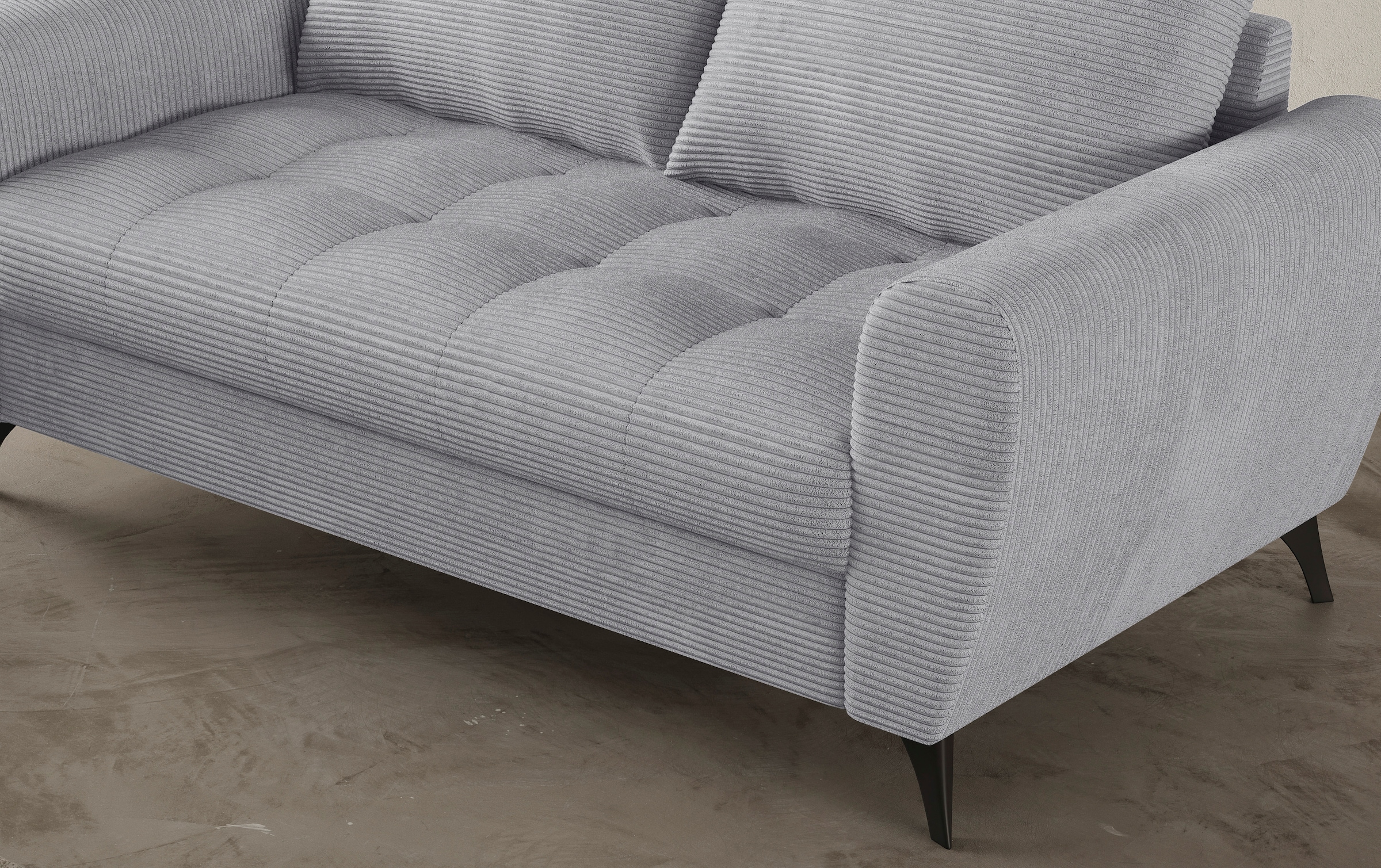 Mr. Couch 2,5-Sitzer »Blackburn II«, Mit Kaltschaumpolsterung bis 140 kg belastbar
