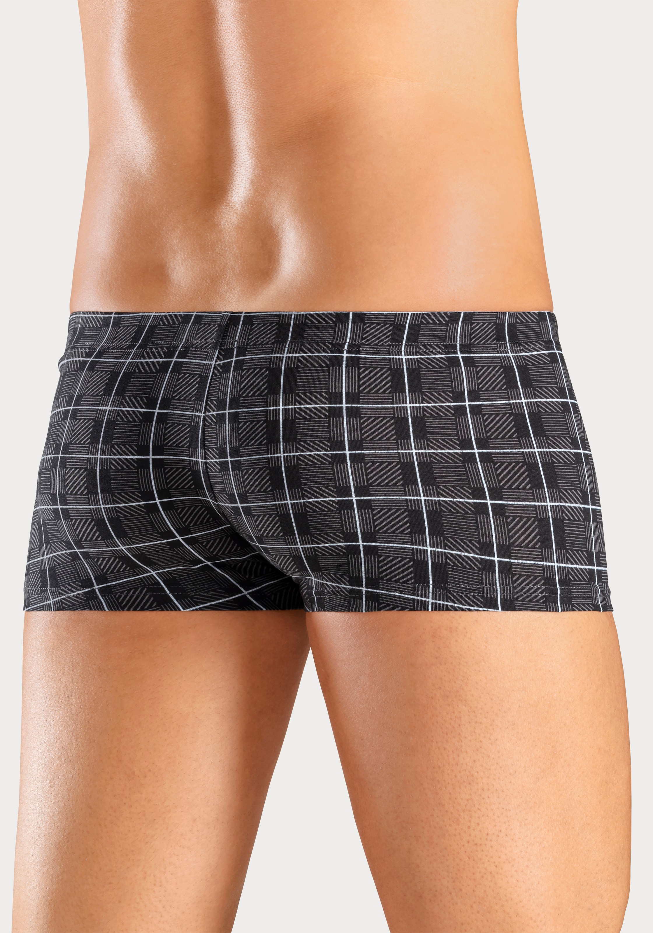 H.I.S Hipster, (Packung, 5 St.), knapp sitzende Boxershorts aus Baumwoll-Stretch