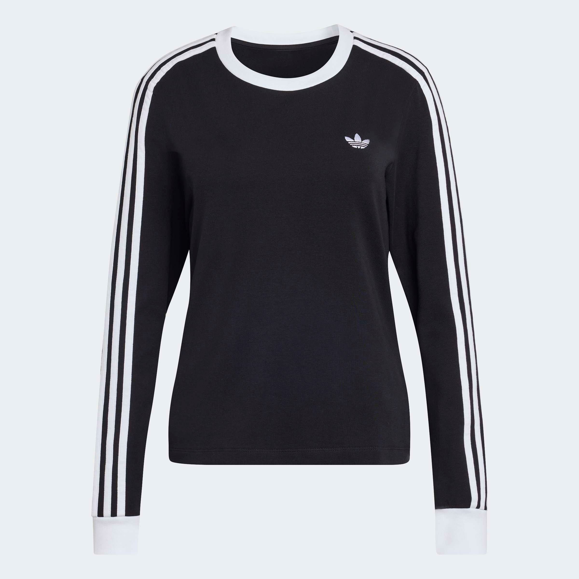 adidas Originals Langarmshirt »3-STREIFEN LANGÄRMLIGES, SCHMAL GESCHNITTEN«