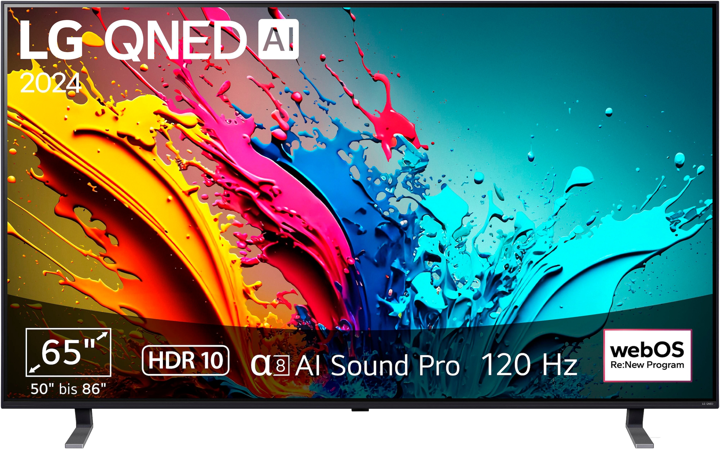 QNED-Fernseher »65QNED85T6C«, 4K Ultra HD, Smart-TV