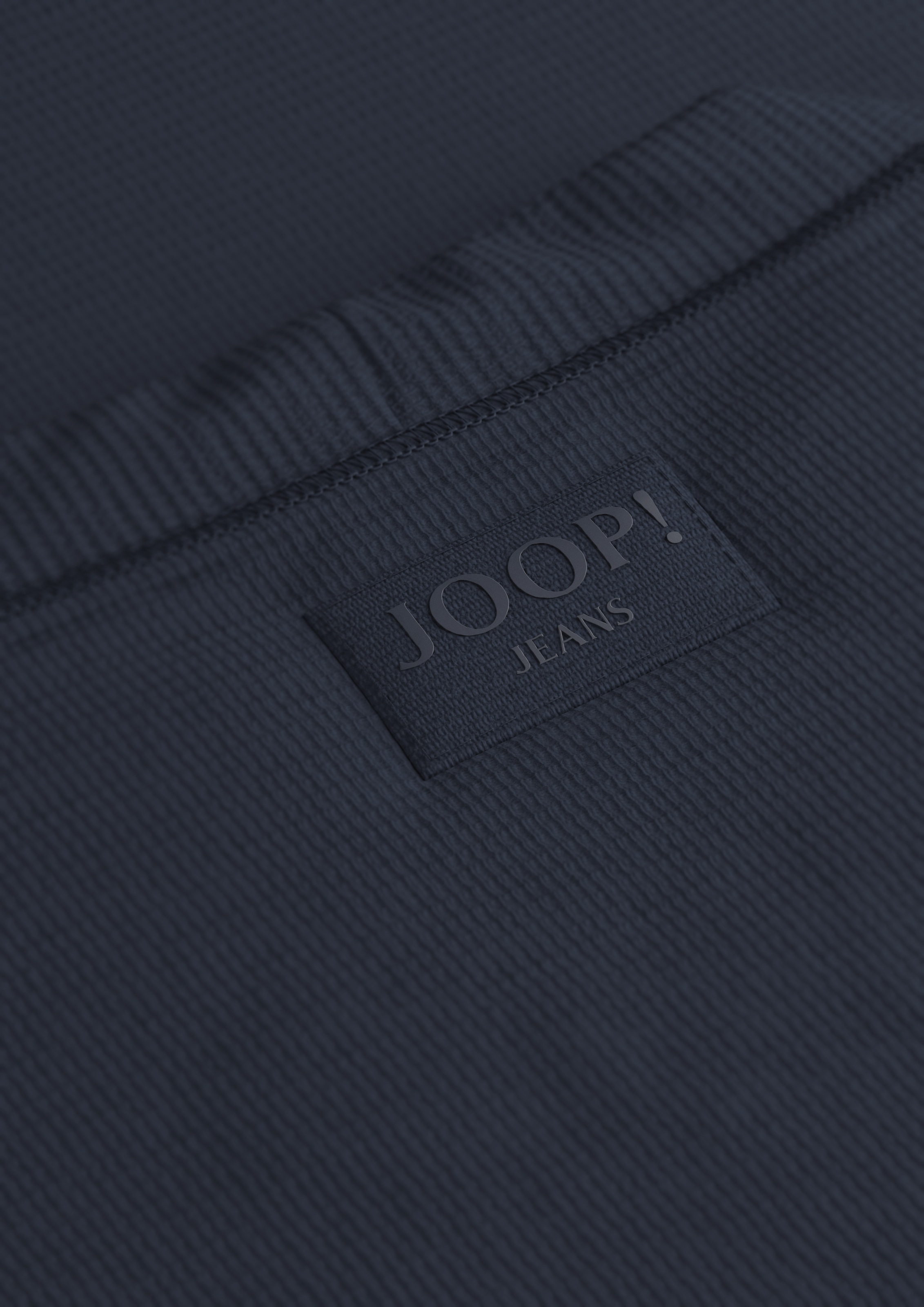 Joop Jeans Longsleeve »Iram«, Etikett seitlich am Rumpf, Logopatch