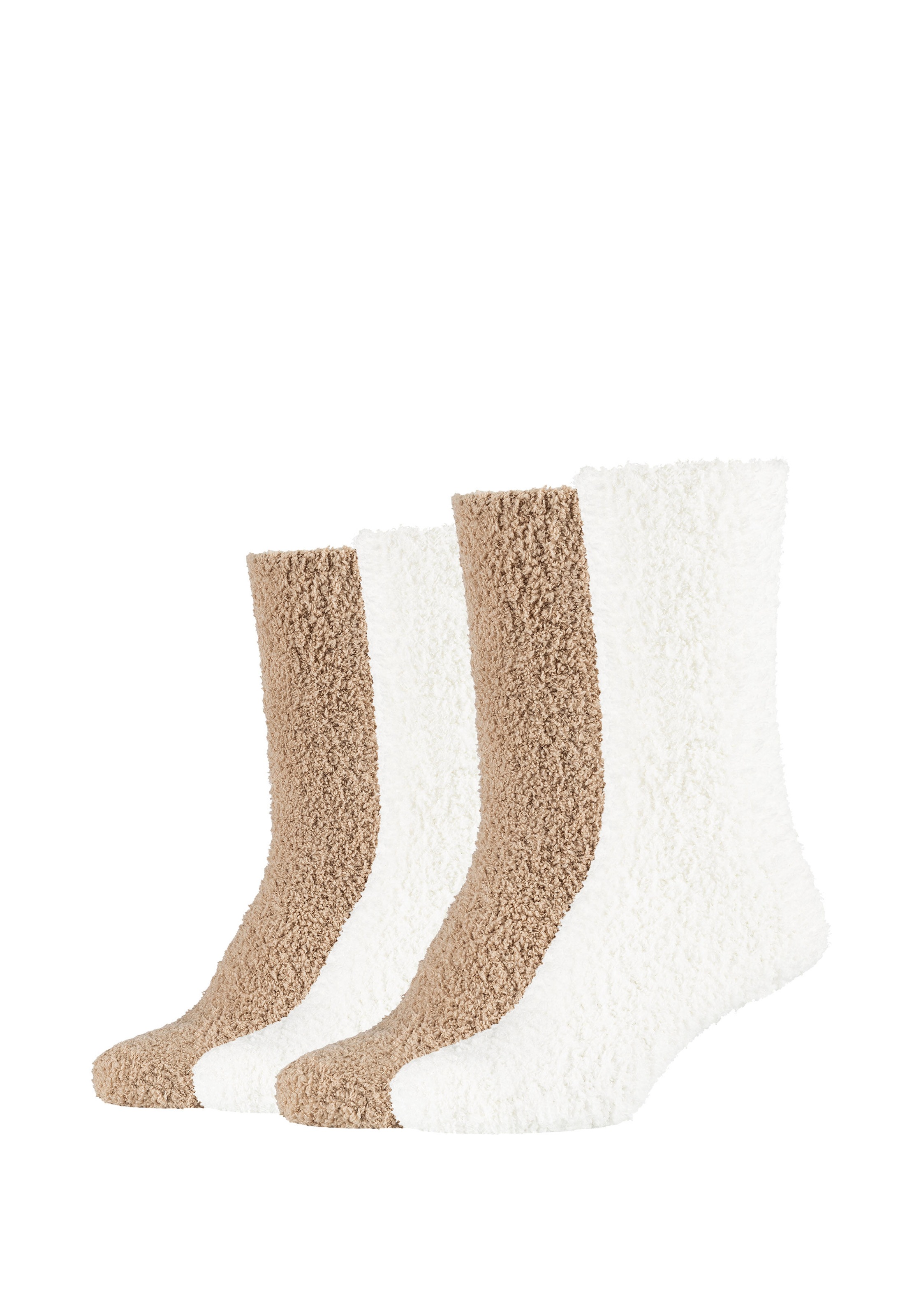Camano Socken, (4er Pack), bequem weich soft, kein Einschneiden, winter warm cozy
