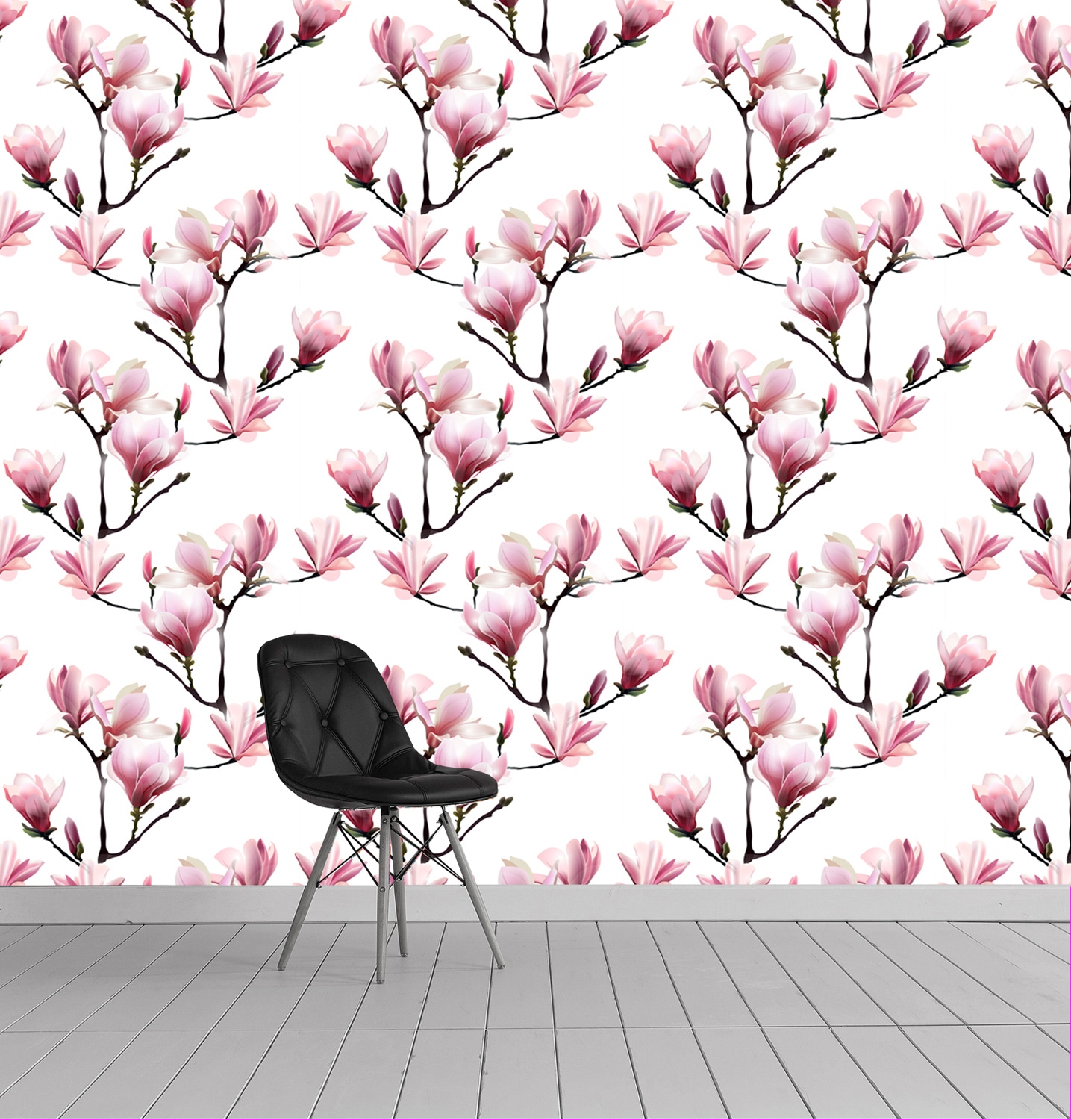 queence Vinyltapete »Aviles« Motiv | bedruckt | botanisch | geblümt | gemustert | natürlich glatt 90x250cm, selbstklebend, kinderleichte Anbringung, , Sticker