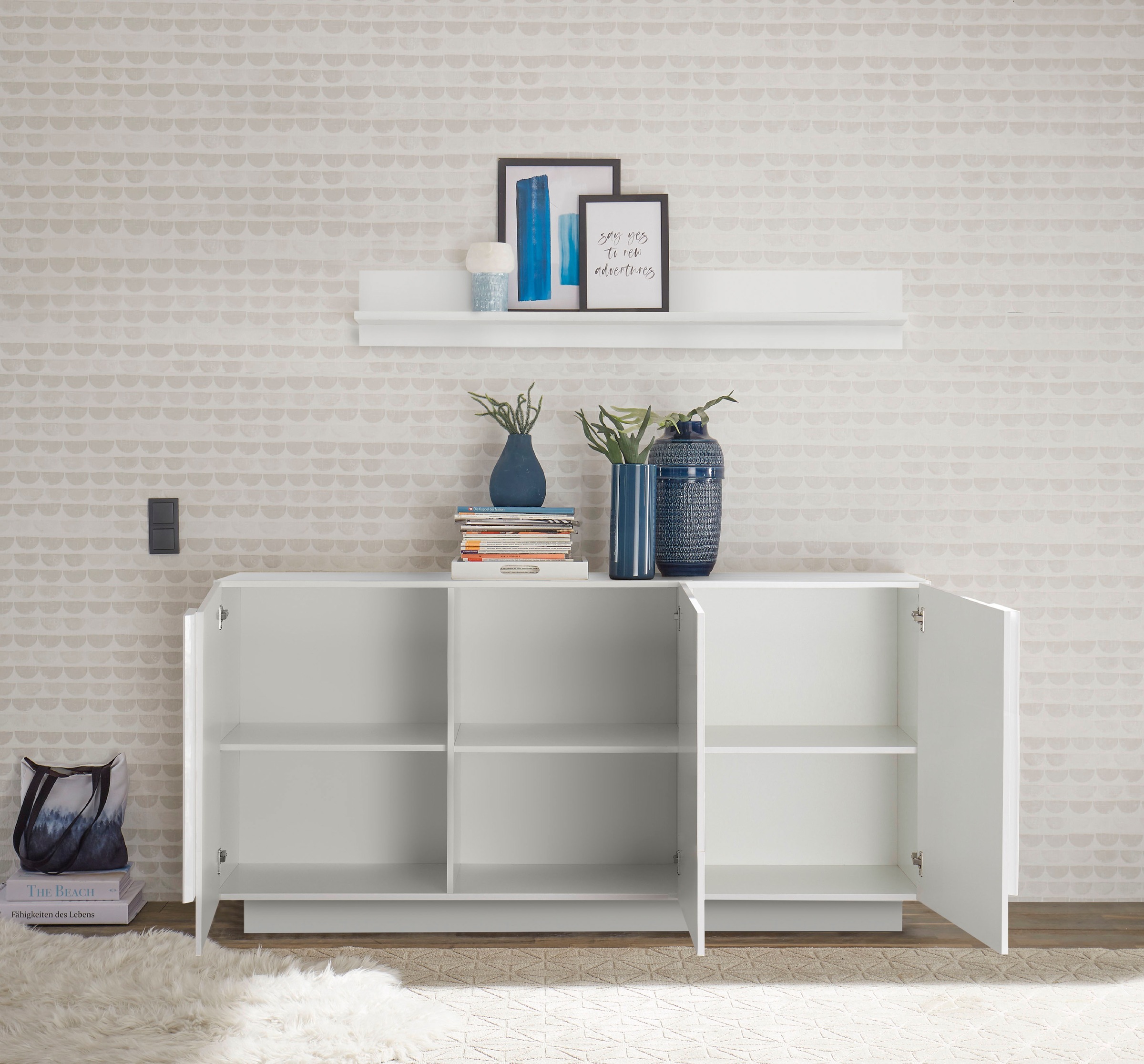 INOSIGN Sideboard »Jupiter«, Breite 181 cm mit 3 Türen