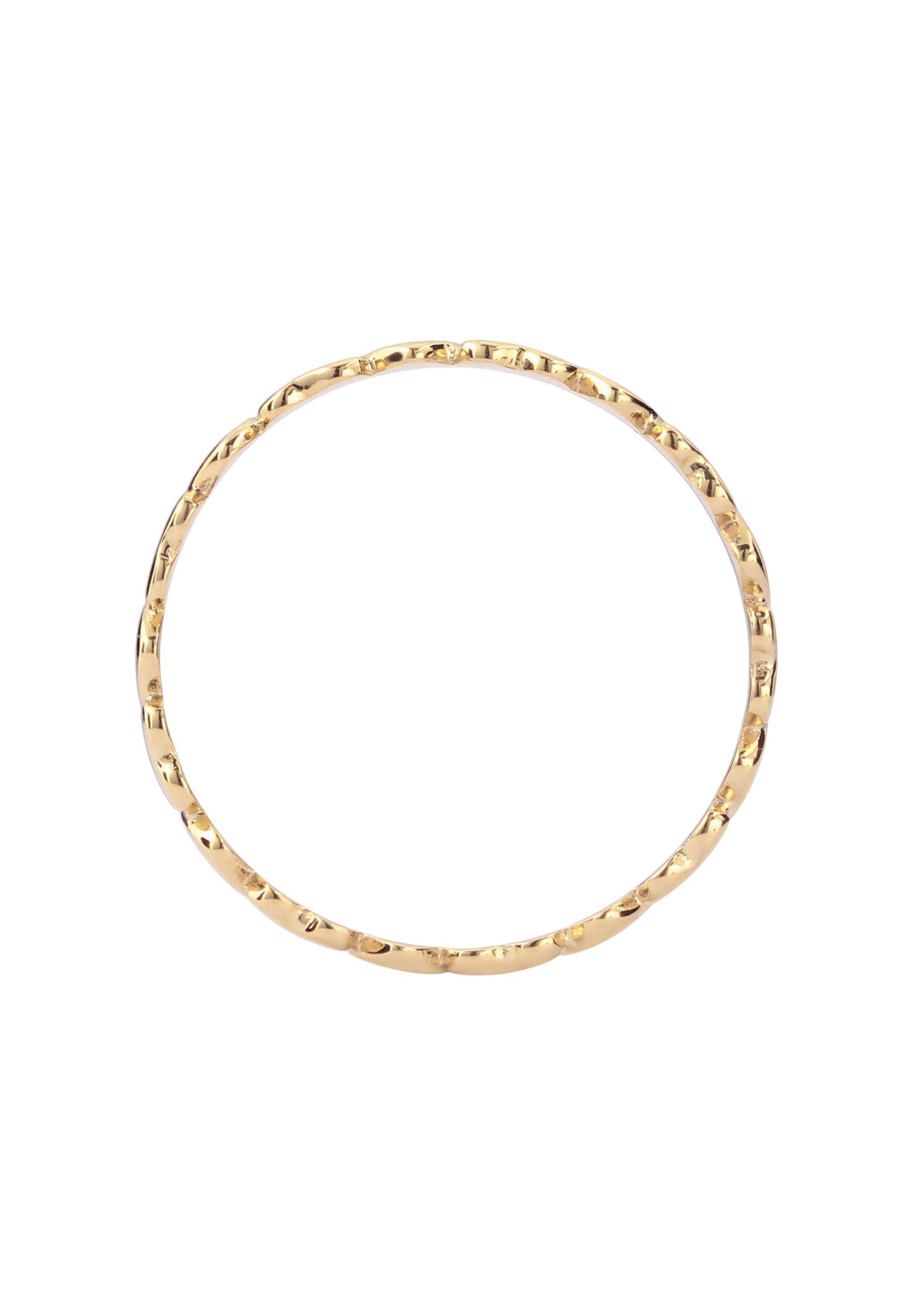 Elli Premium Silberring »Ring Herzen Liebe 375 Gelbgold«