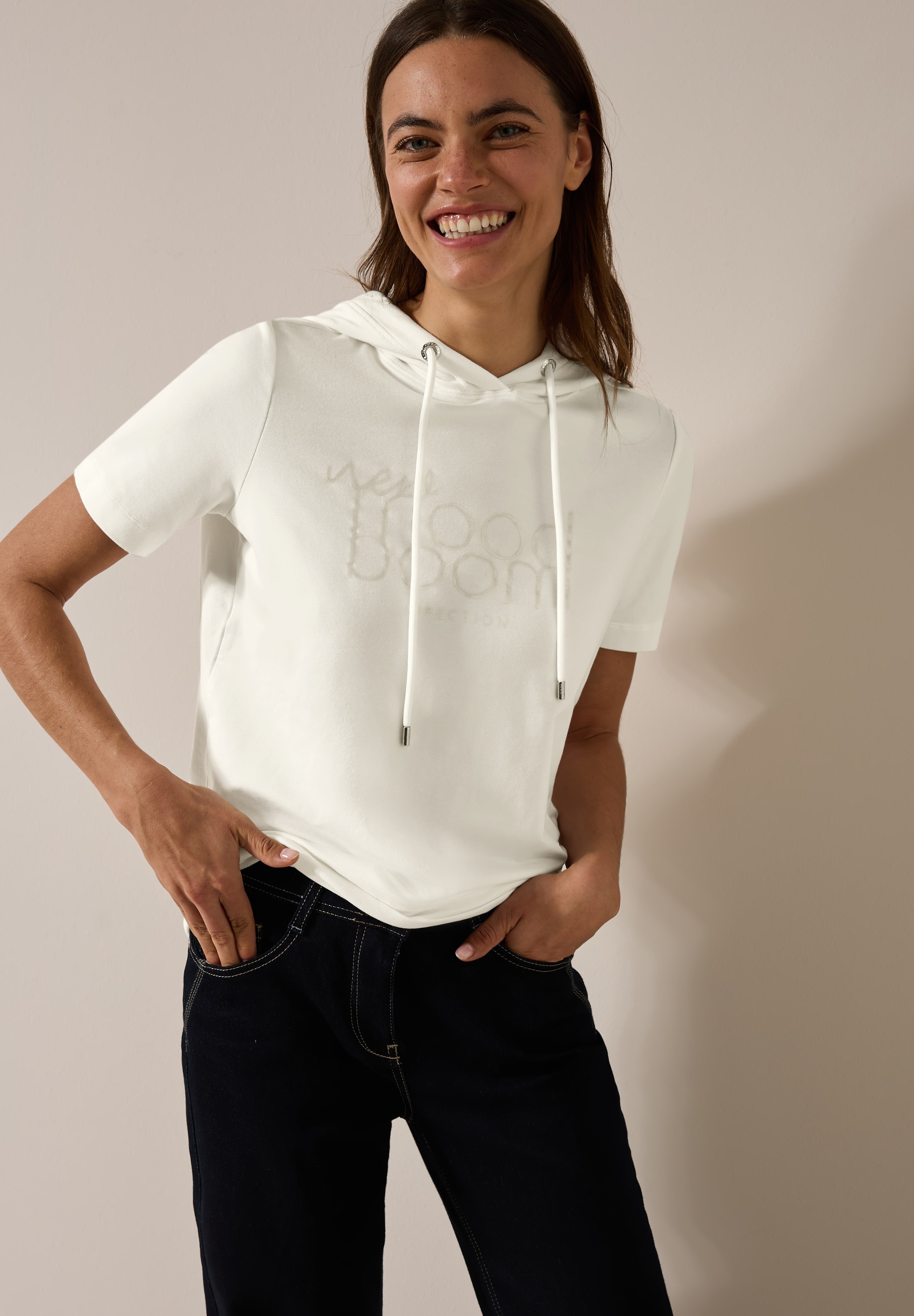 Cecil T-Shirt, mit Kapuze
