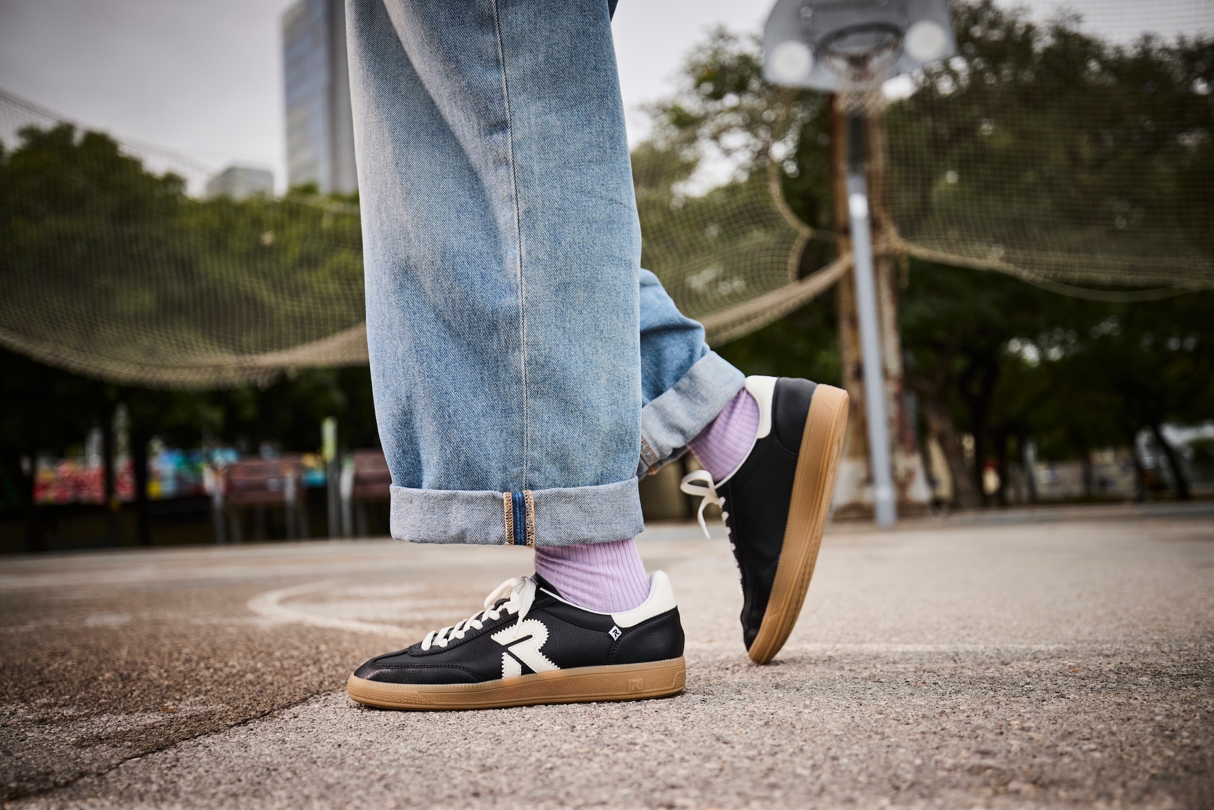 RIEKER Sport Sneaker »San Diego Swing2GO«, Retro-Sneaker aus der neuen Christoph Kramer Kollektion