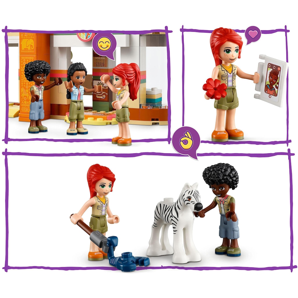 LEGO® Konstruktionsspielsteine »Mias Tierrettungsmission (41717), LEGO® Friends«, (430 St.)