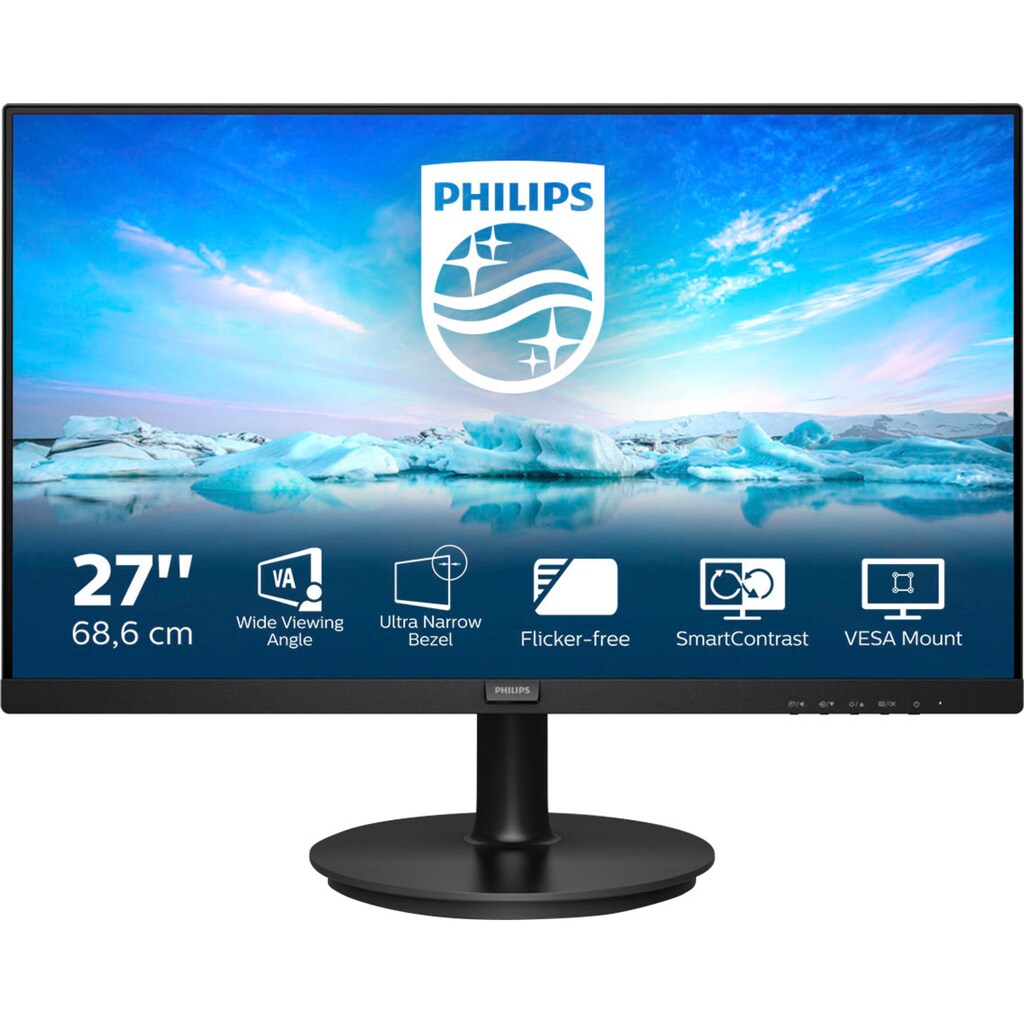 Hyrican Gaming-PC-Komplettsystem »Striker SET02274«, Windows 11, i5-12400F, inklusive 27" Monitor Philips 271V8LA