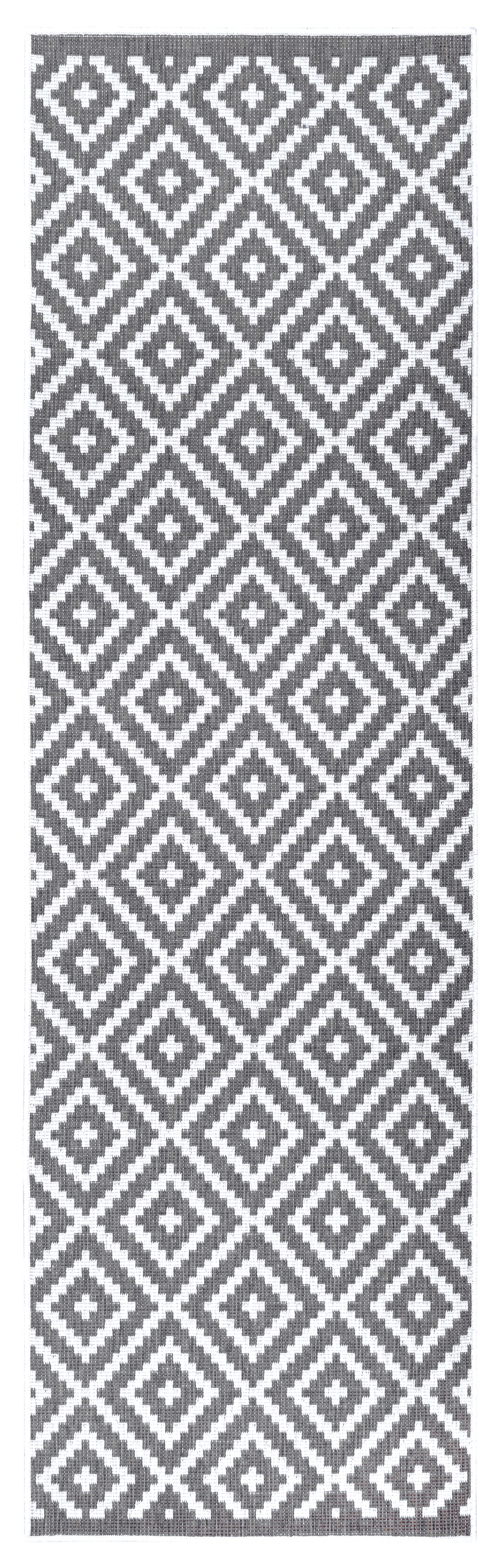 my home Läufer »Ronda Wendeteppich«, rechteckig, 5 mm Höhe, Sisal-Optik, Flachgewebe, In- und Outdoor, geometrisches Boho Design