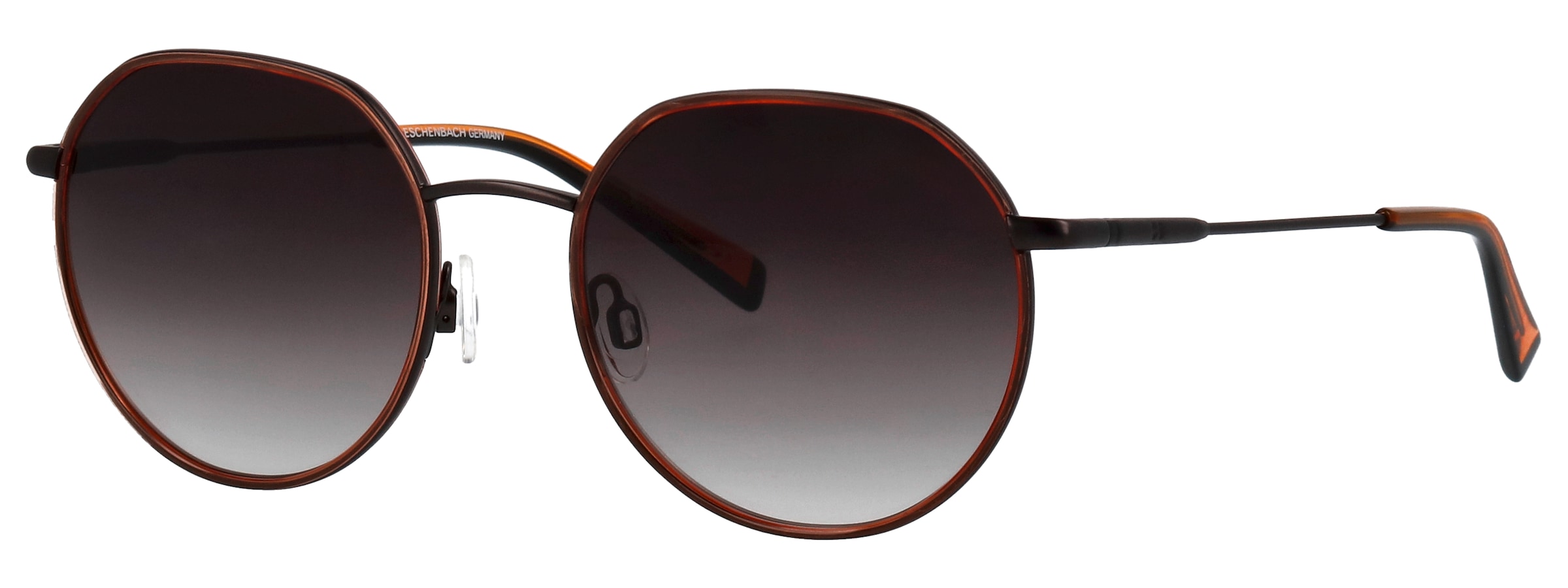 HUMPHREY´S eyewear Sonnenbrille »Modell 585355« Form Panto, Logoschriftzug auf Bügel, Kombifassung
