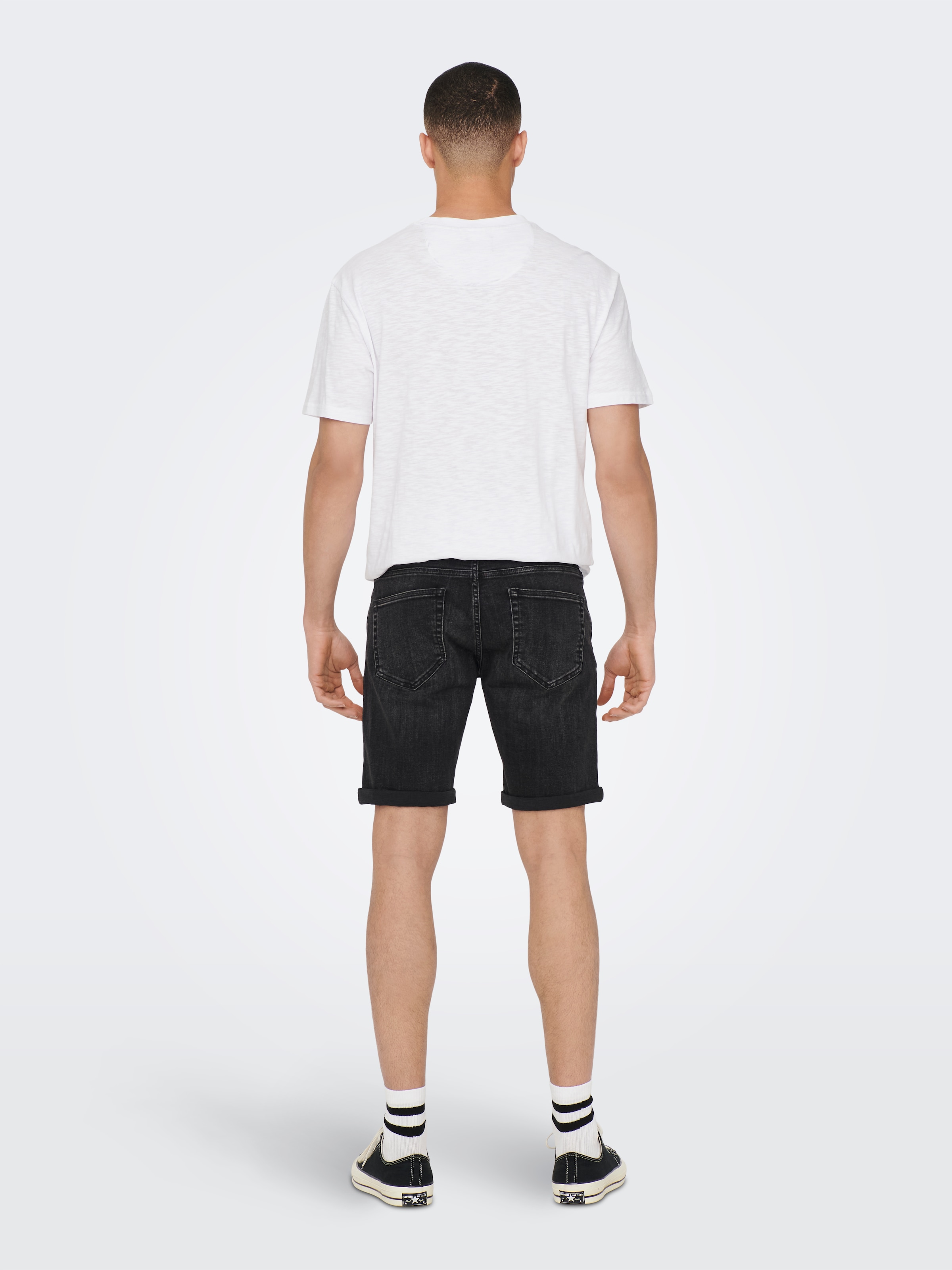 ONLY & SONS Jeansshorts »ONSPLY LIGHT BLUE 5189 SHORTS DNM NOOS«