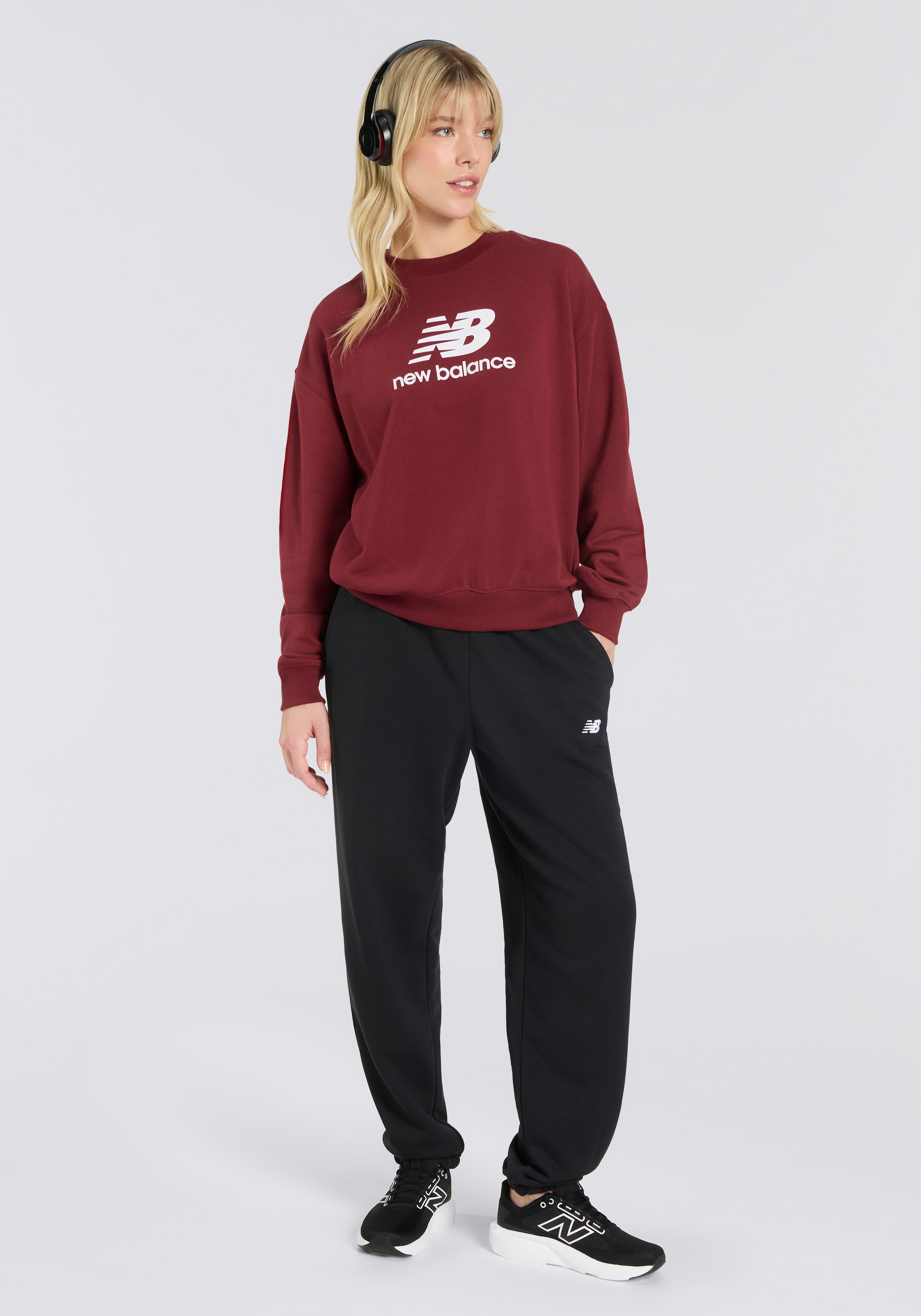 New Balance Sweatshirt »Sport Essentials French Terry Logo Crew«