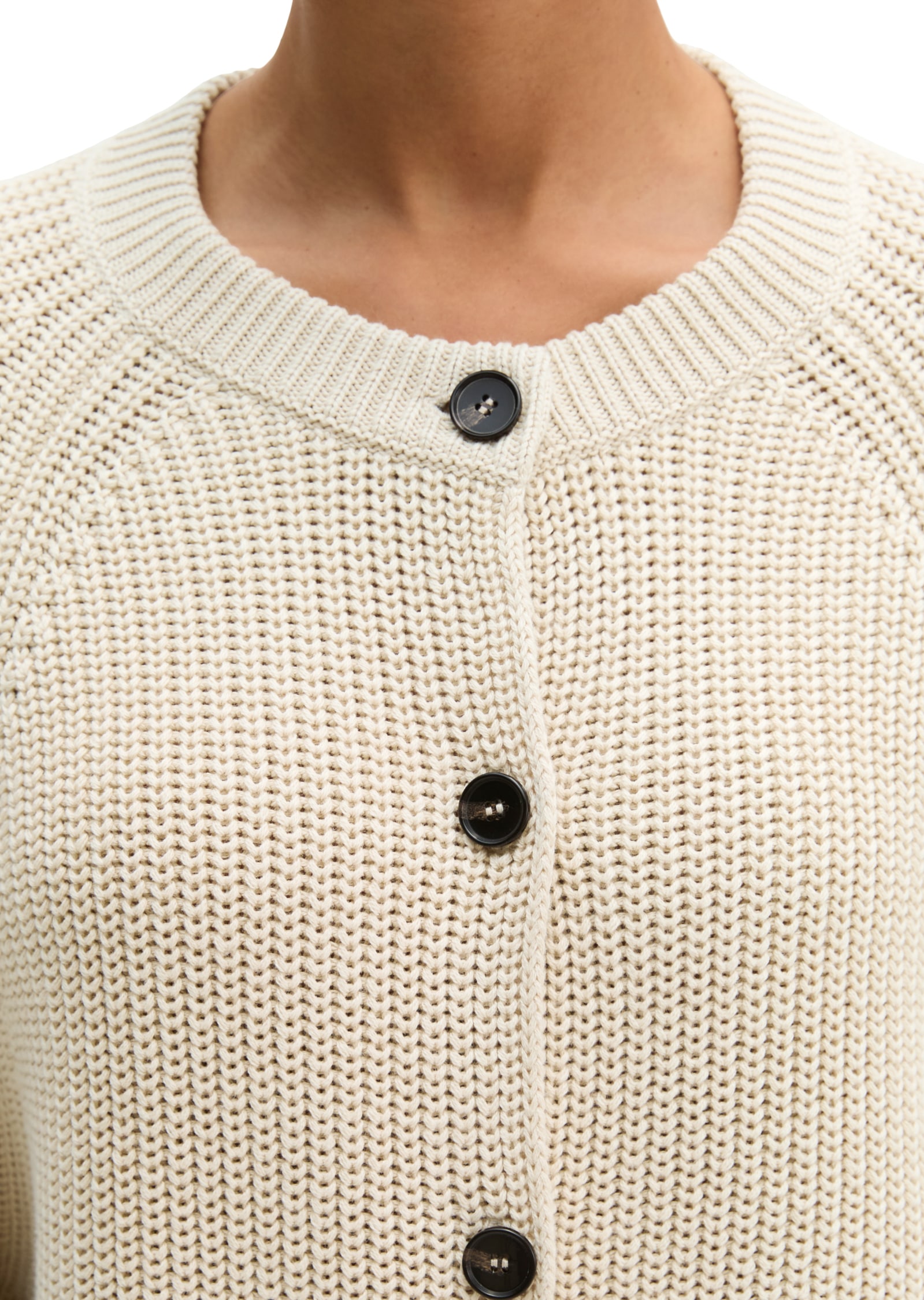 Marc O'Polo Cardigan loose aus Heavy-Weight-Organic-Cotton