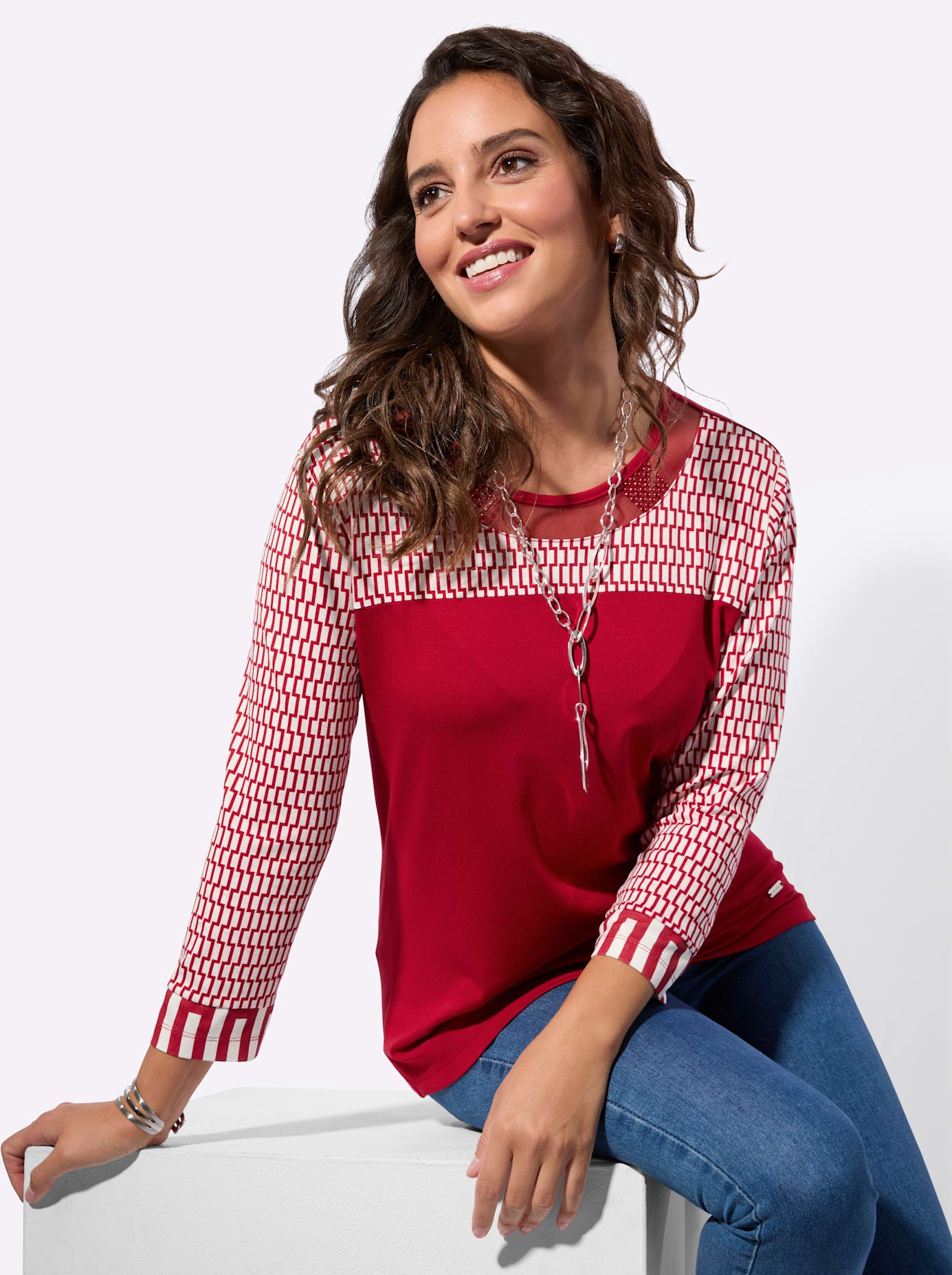 Casual Looks 3/4-Arm-Shirt »3/4-Arm-Shirt« 1 tlg.