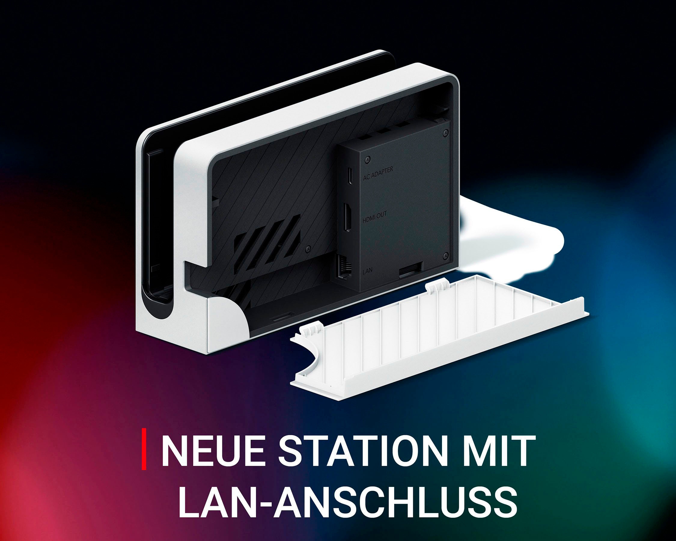 Nintendo Switch Konsolen-Set »OLED + Gratis Big Brain Academy + Everybody 1-2-Switch!«