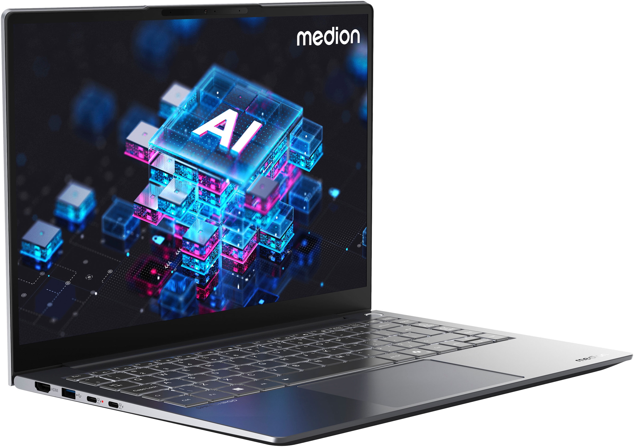 Medion® Notebook »SPRCHRGD 14 S2«, 35,56 cm, / 14 Zoll, Intel, Core Ultra 5, ARC, 512 GB SSD